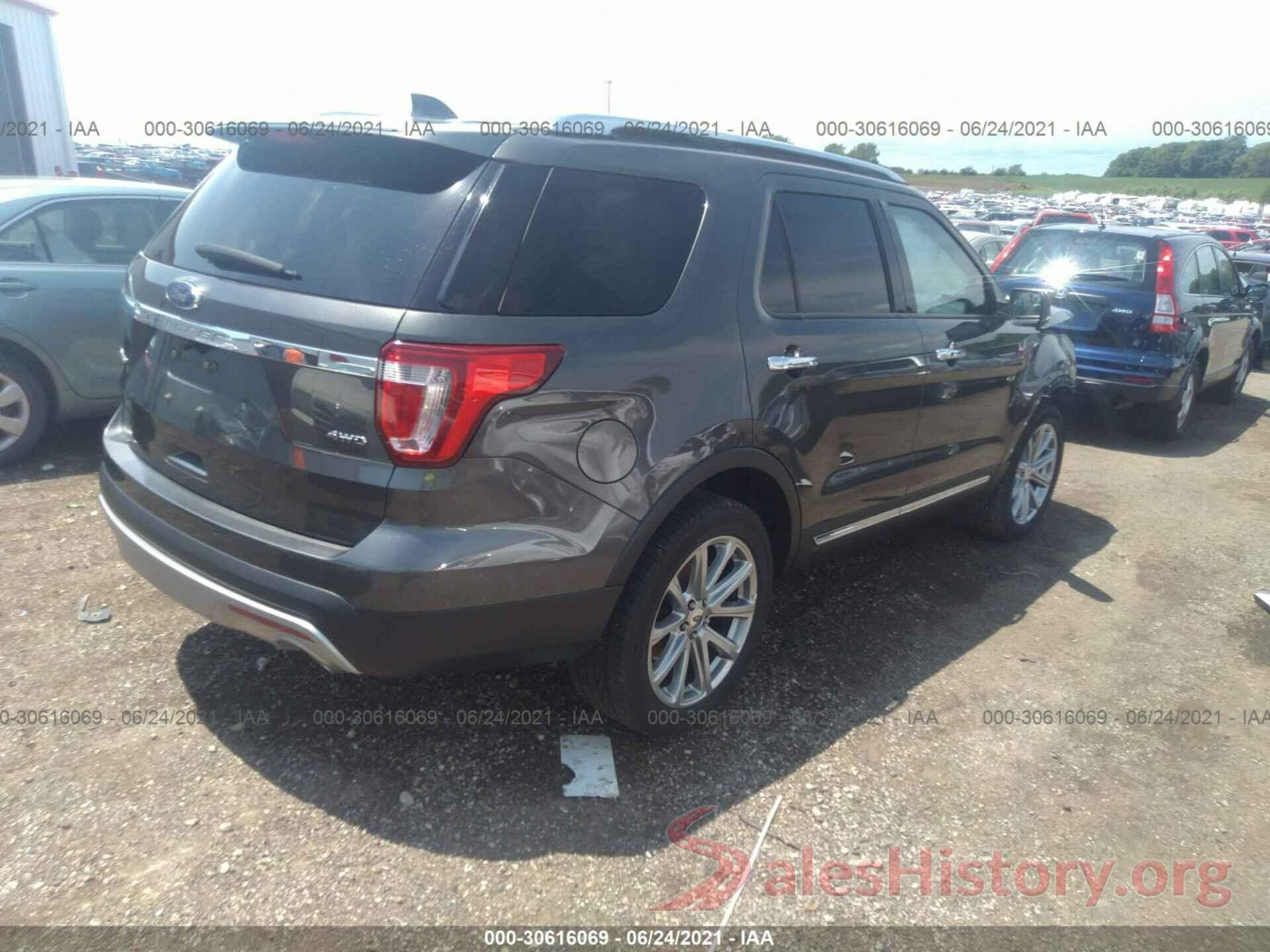 1FM5K8F81HGC23142 2017 FORD EXPLORER