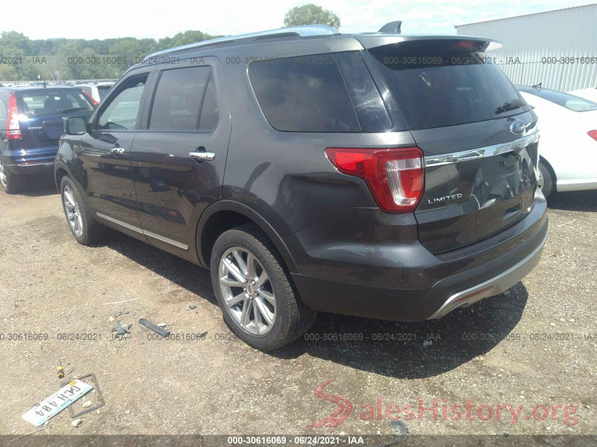 1FM5K8F81HGC23142 2017 FORD EXPLORER