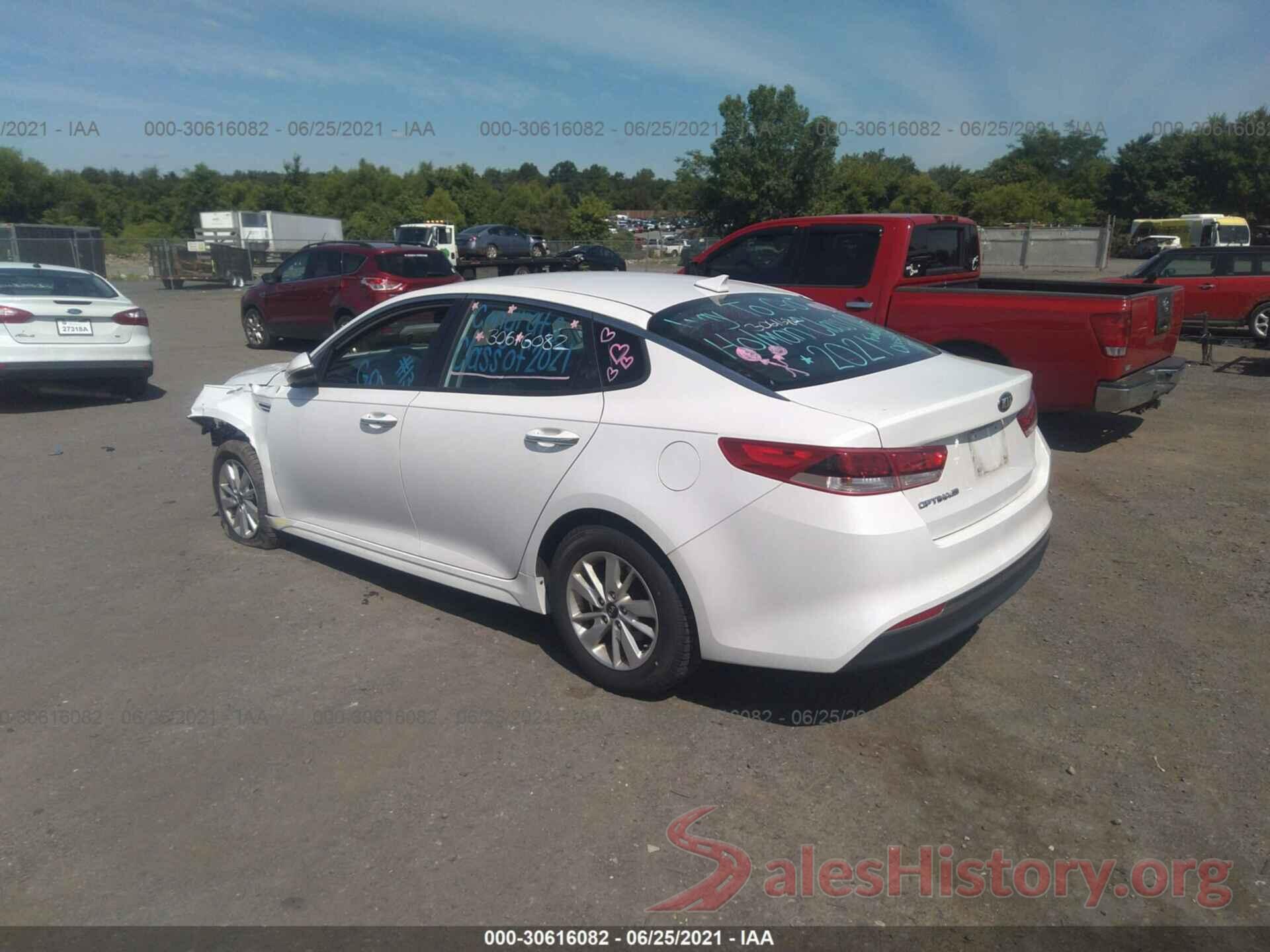 5XXGT4L30GG046942 2016 KIA OPTIMA