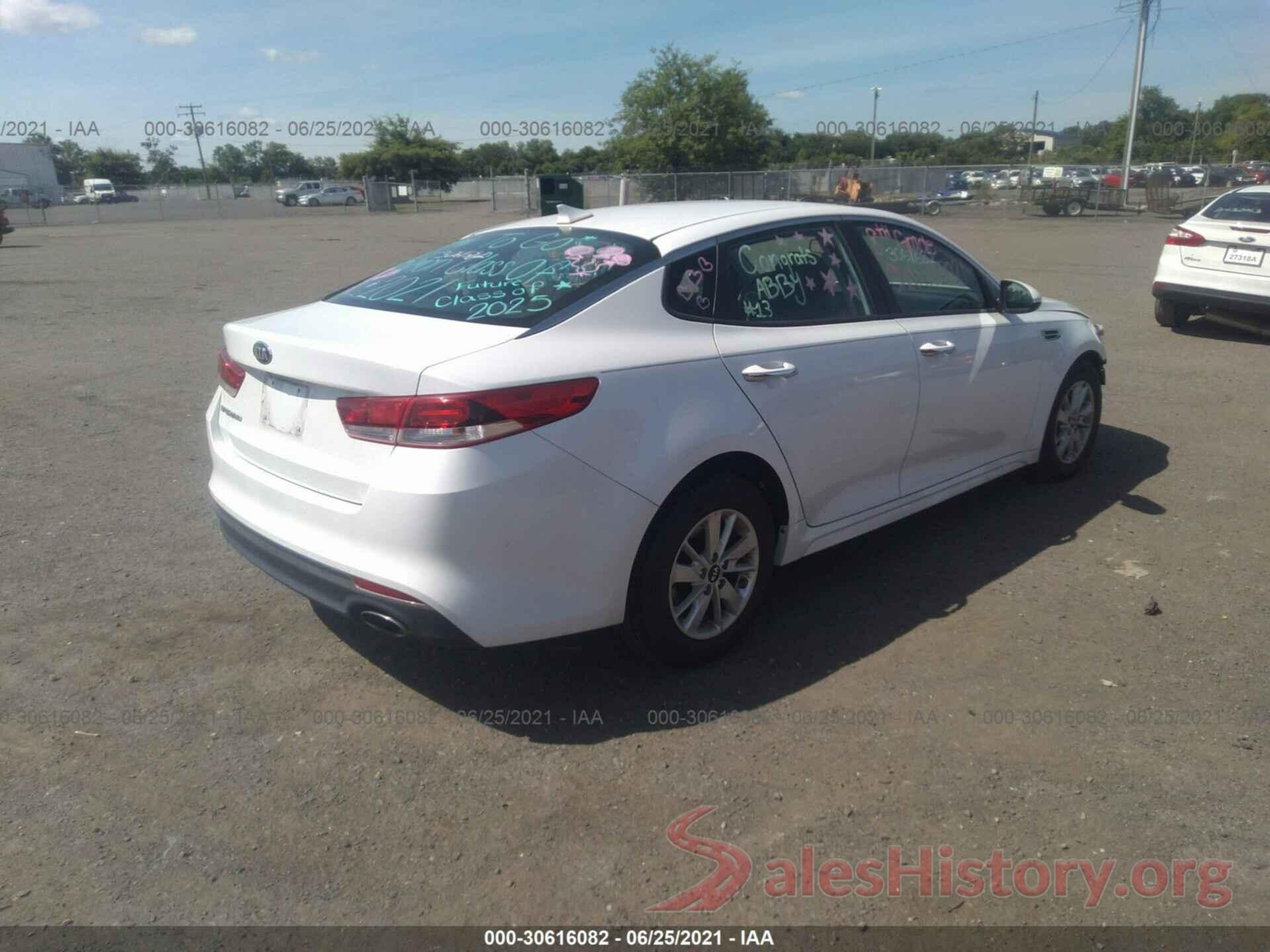 5XXGT4L30GG046942 2016 KIA OPTIMA