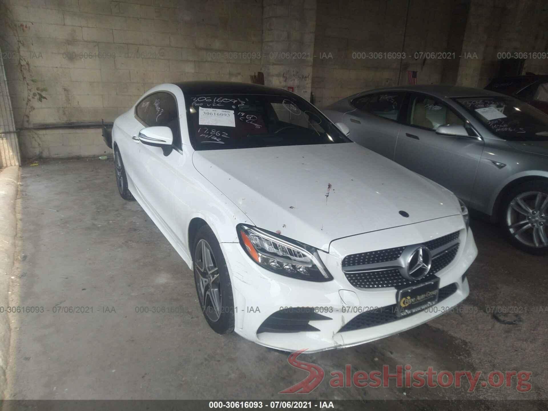 WDDWJ8EB7KF832862 2019 MERCEDES-BENZ C-CLASS