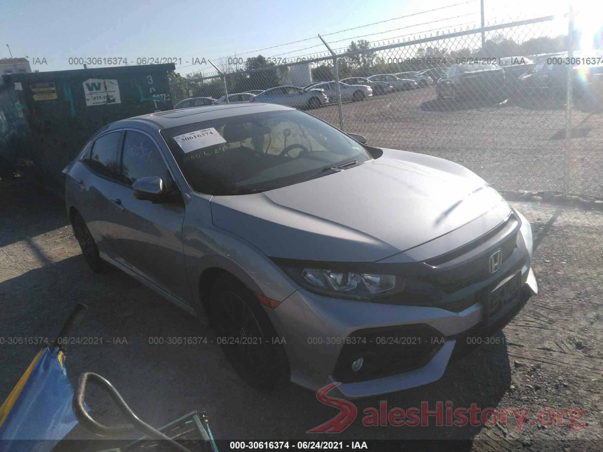 SHHFK7H53HU224758 2017 HONDA CIVIC HATCHBACK