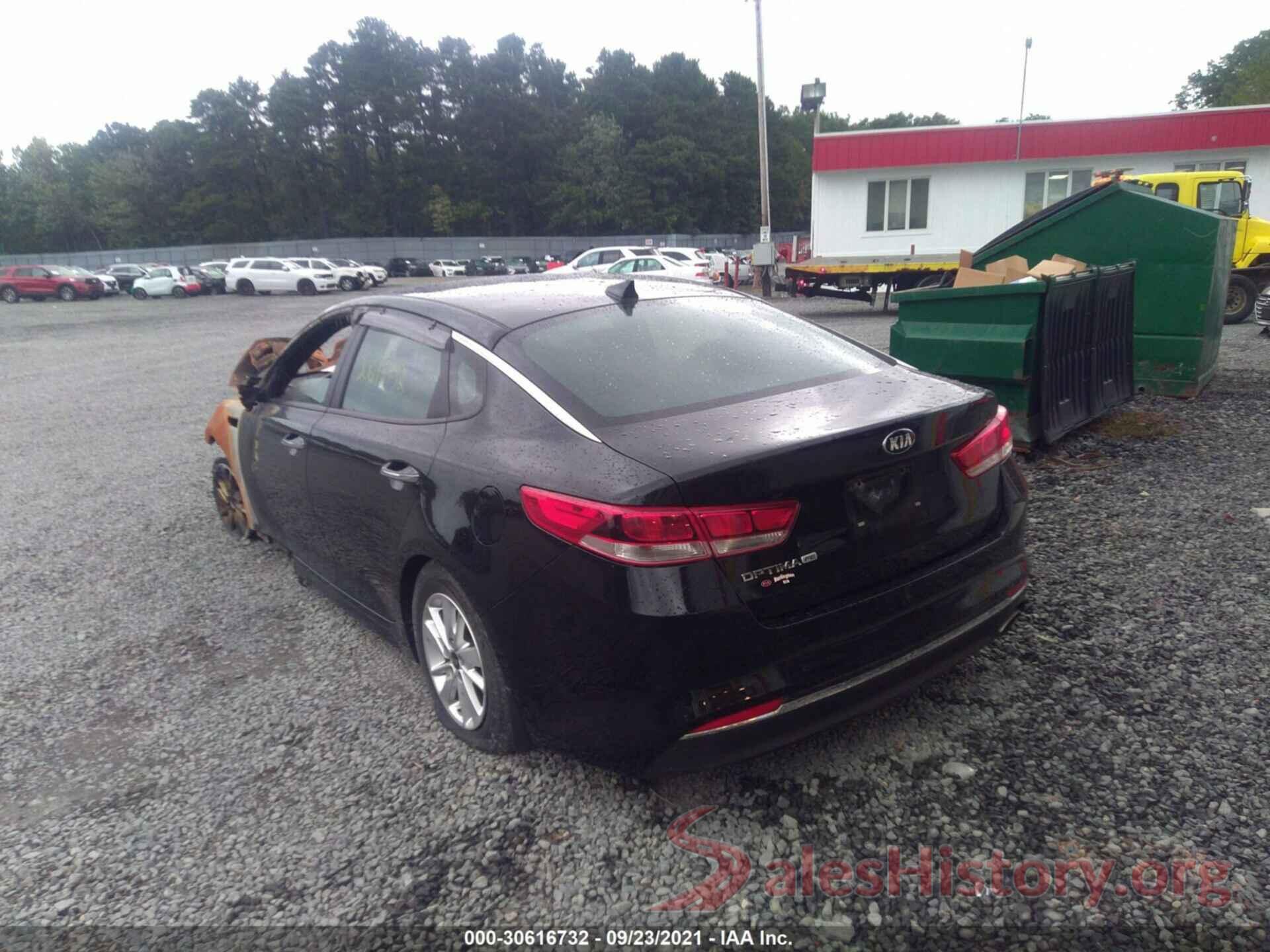 5XXGT4L38GG103078 2016 KIA OPTIMA