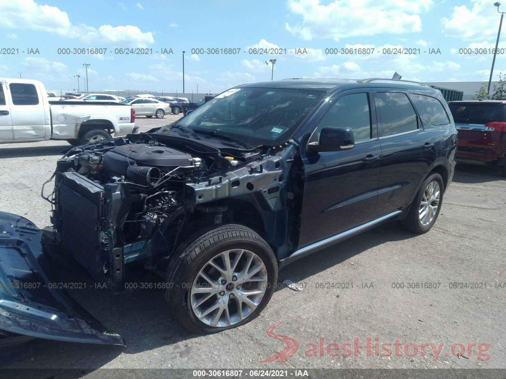 1C4RDJDG3GC446726 2016 DODGE DURANGO