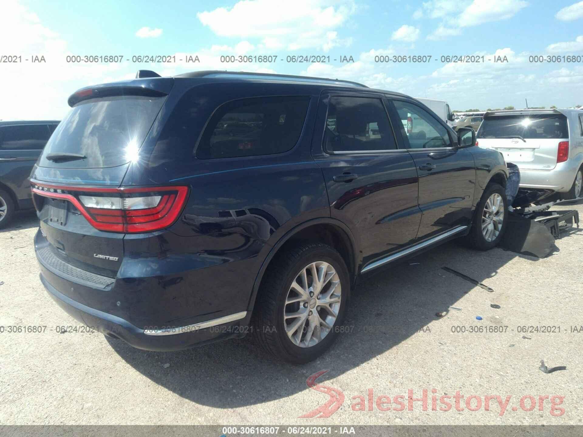 1C4RDJDG3GC446726 2016 DODGE DURANGO