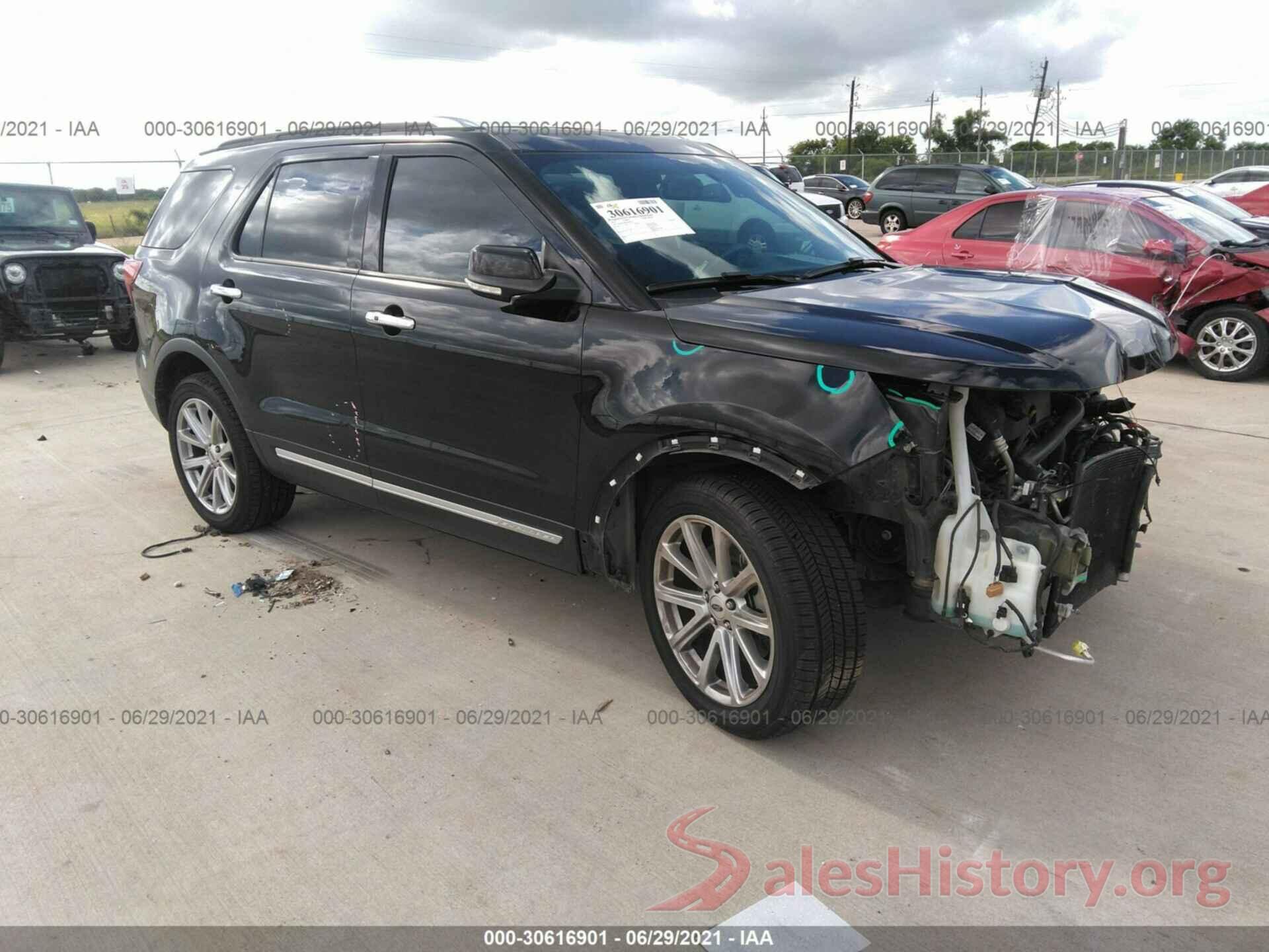 1FM5K7F88HGB81062 2017 FORD EXPLORER