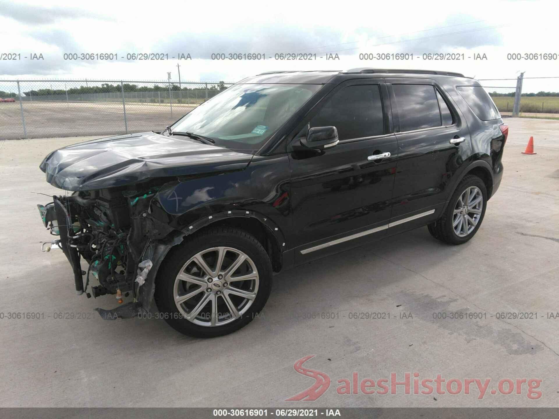 1FM5K7F88HGB81062 2017 FORD EXPLORER