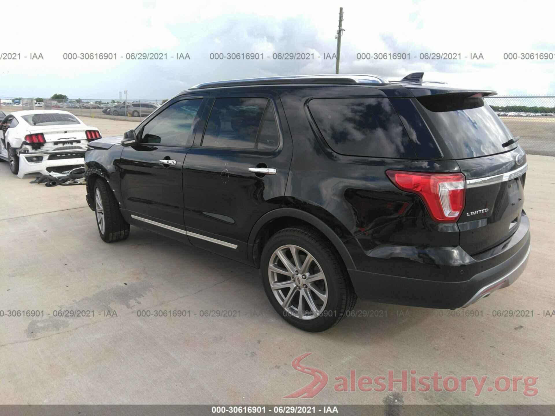 1FM5K7F88HGB81062 2017 FORD EXPLORER