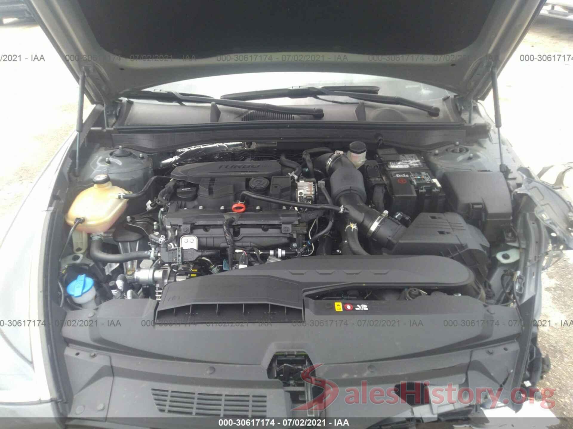 5NPEJ4J22MH109613 2021 HYUNDAI SONATA