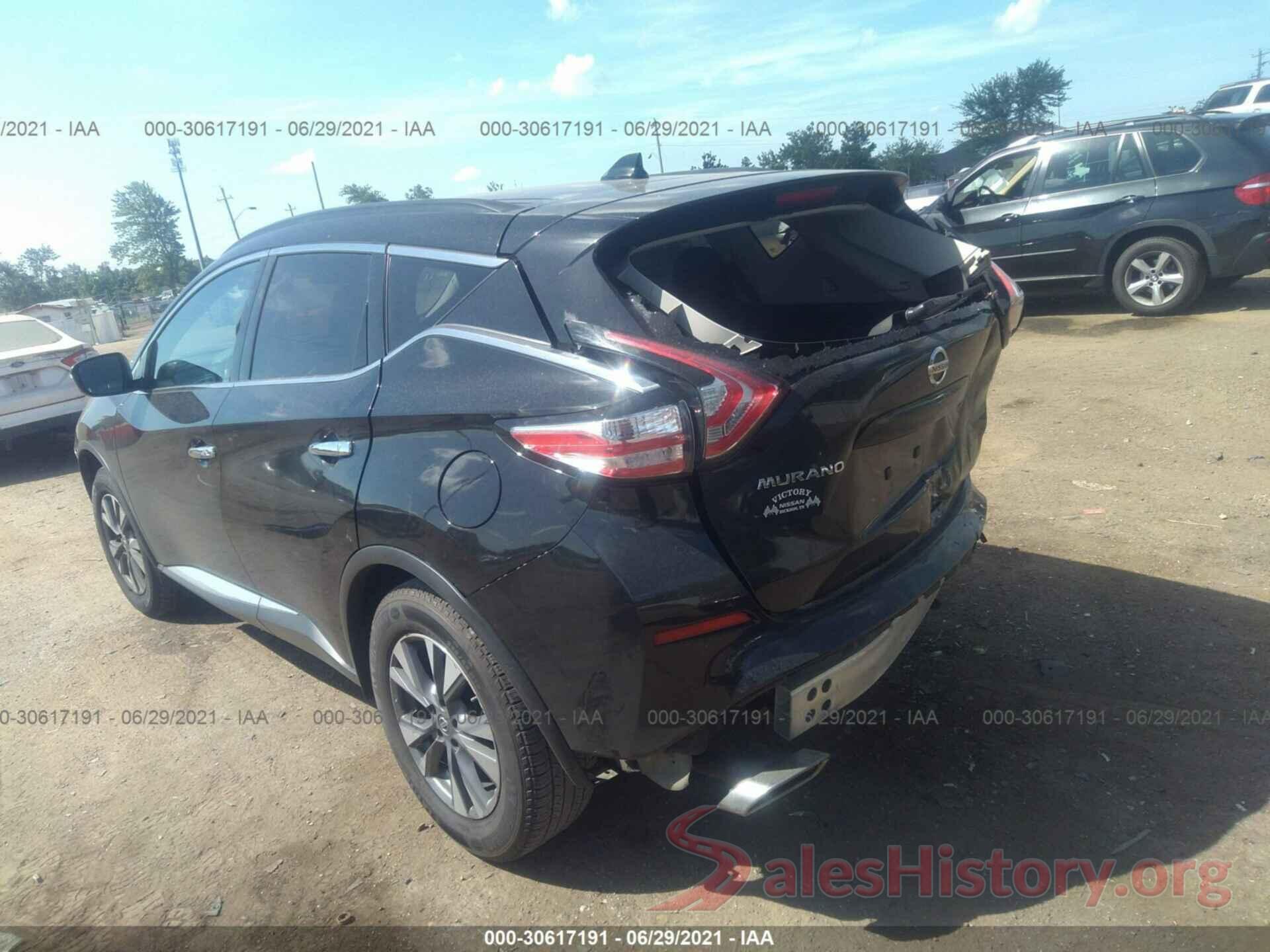 5N1AZ2MG0HN139407 2017 NISSAN MURANO