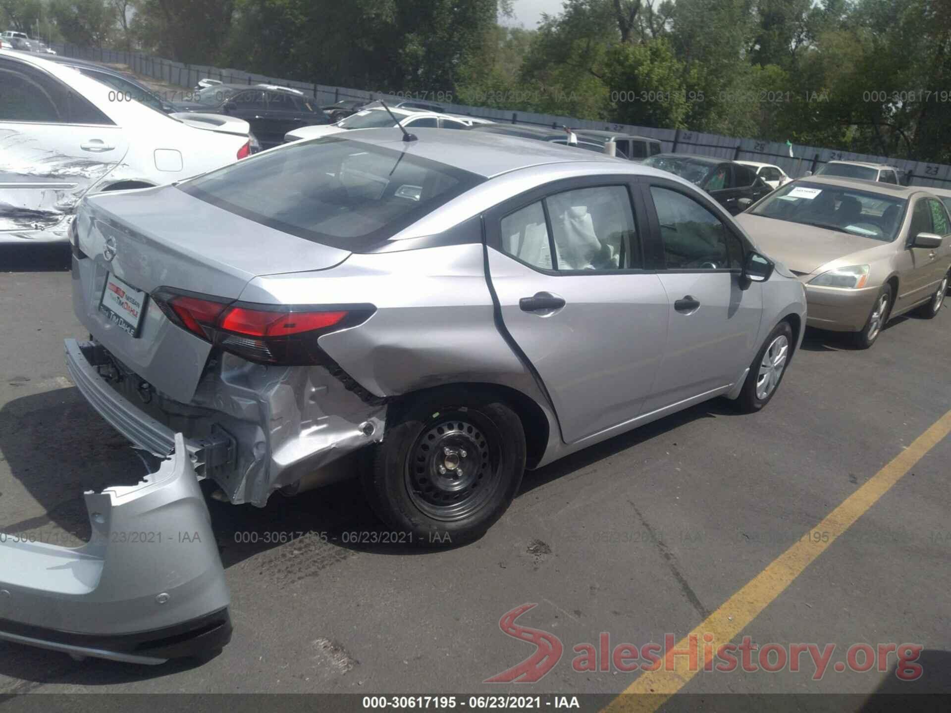 3N1CN8DV8ML858024 2021 NISSAN VERSA