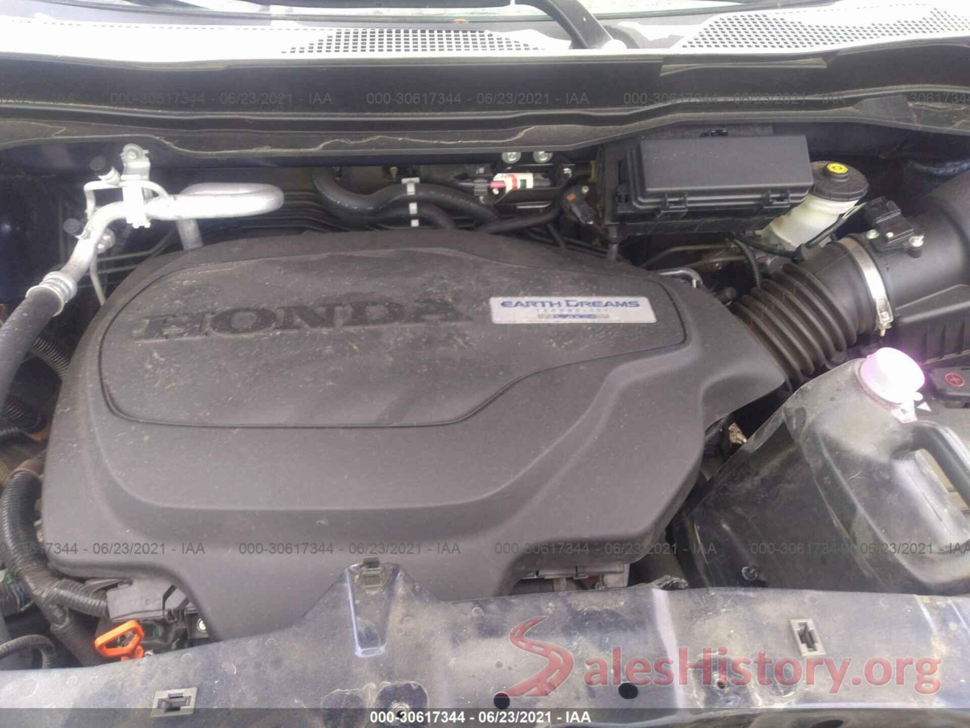 5FNYF5H9XGB018924 2016 HONDA PILOT