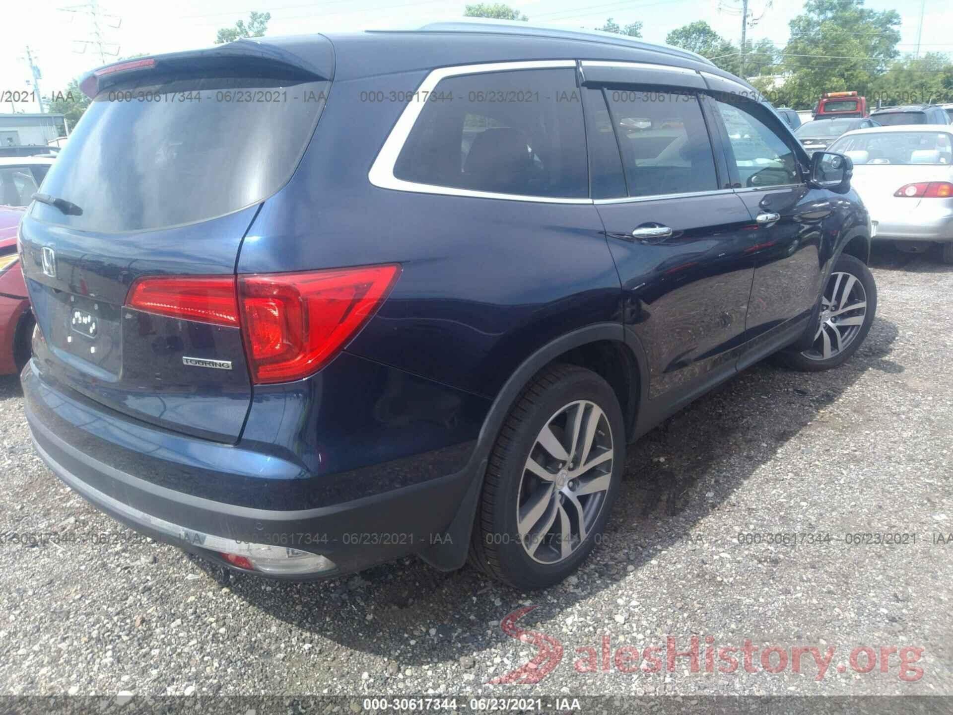 5FNYF5H9XGB018924 2016 HONDA PILOT