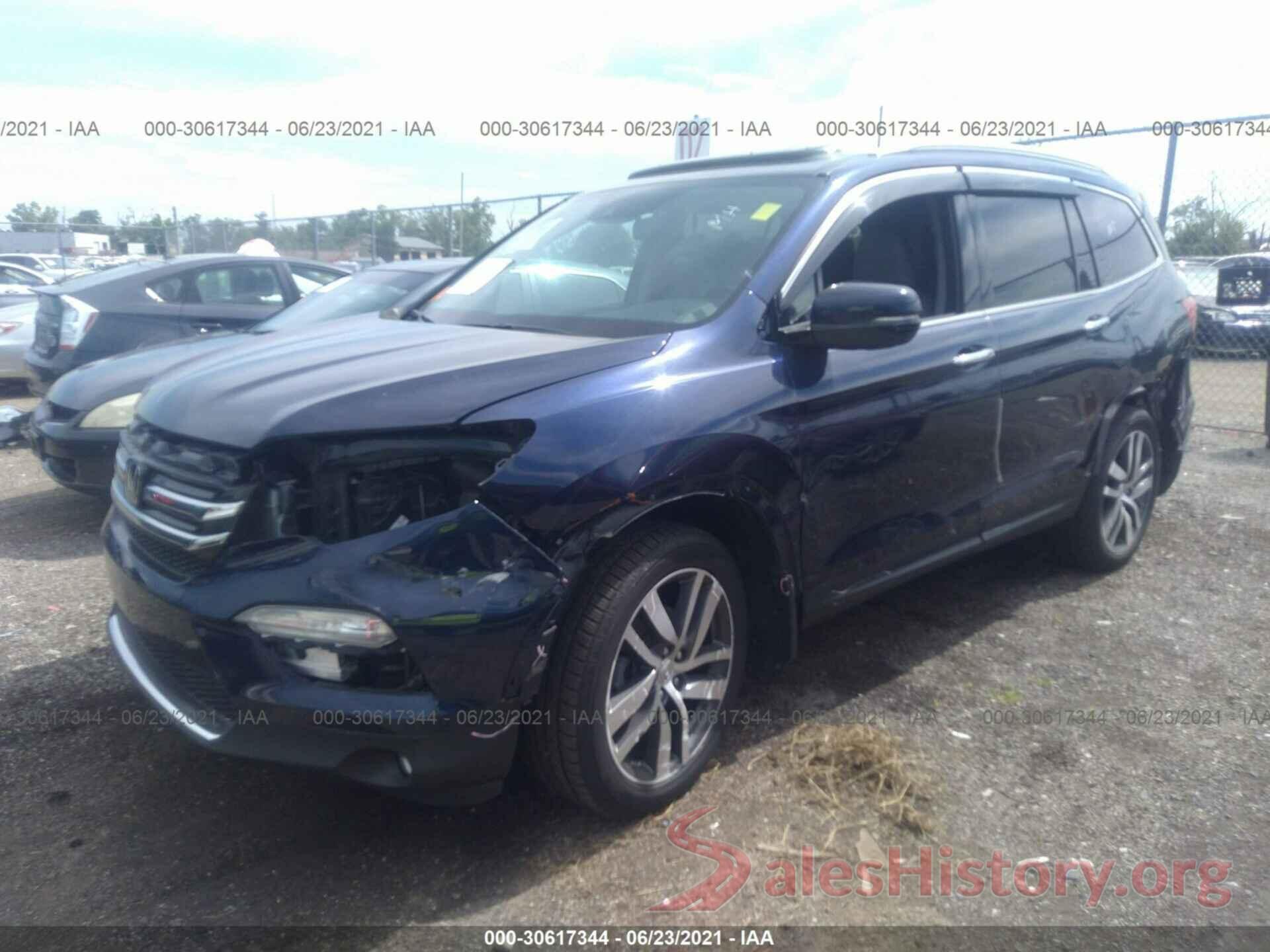 5FNYF5H9XGB018924 2016 HONDA PILOT