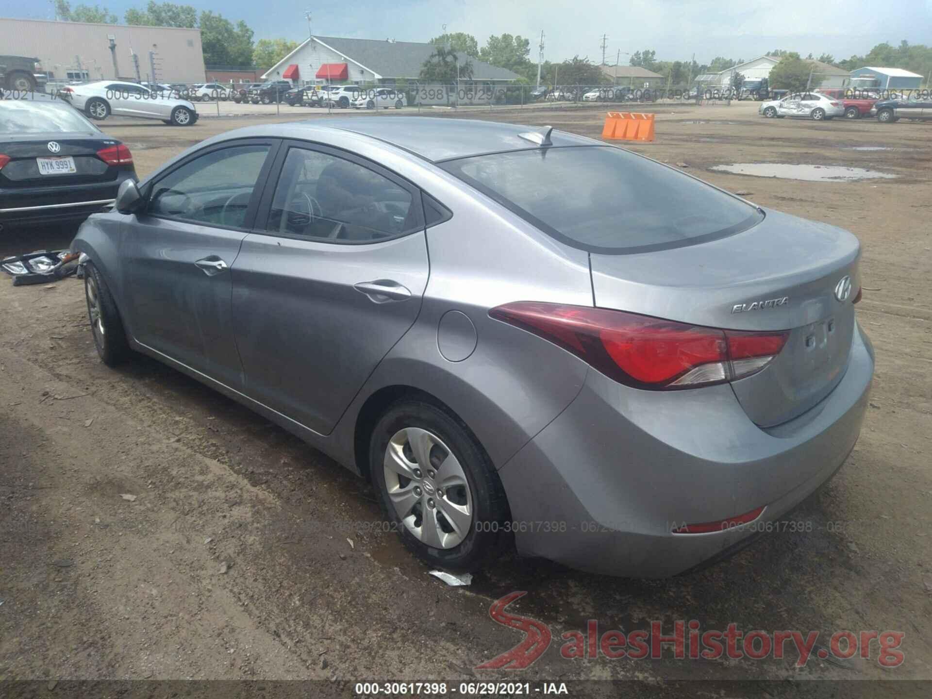 KMHDH4AE2GU504303 2016 HYUNDAI ELANTRA