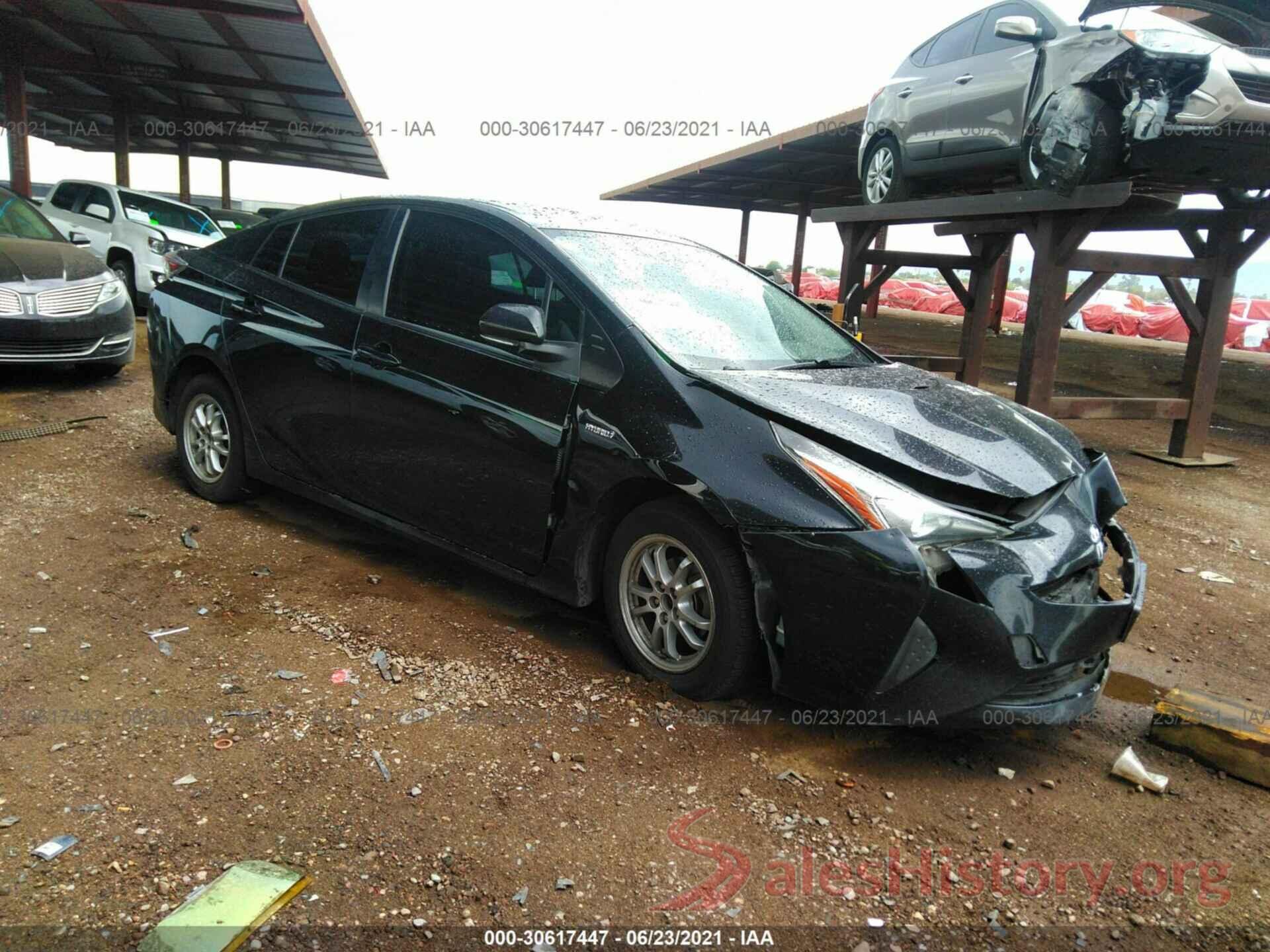 JTDKBRFU5G3010680 2016 TOYOTA PRIUS