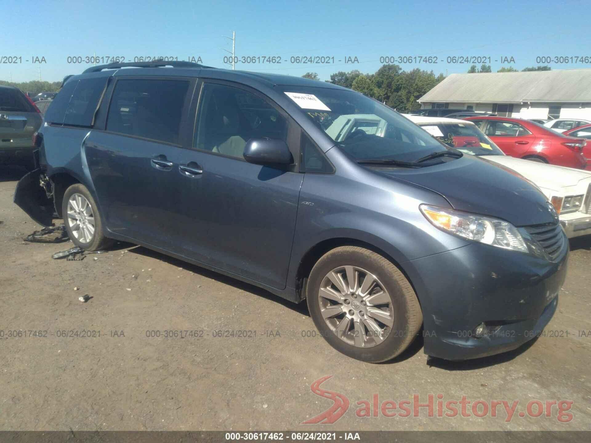 5TDDK3DC6GS133421 2016 TOYOTA SIENNA