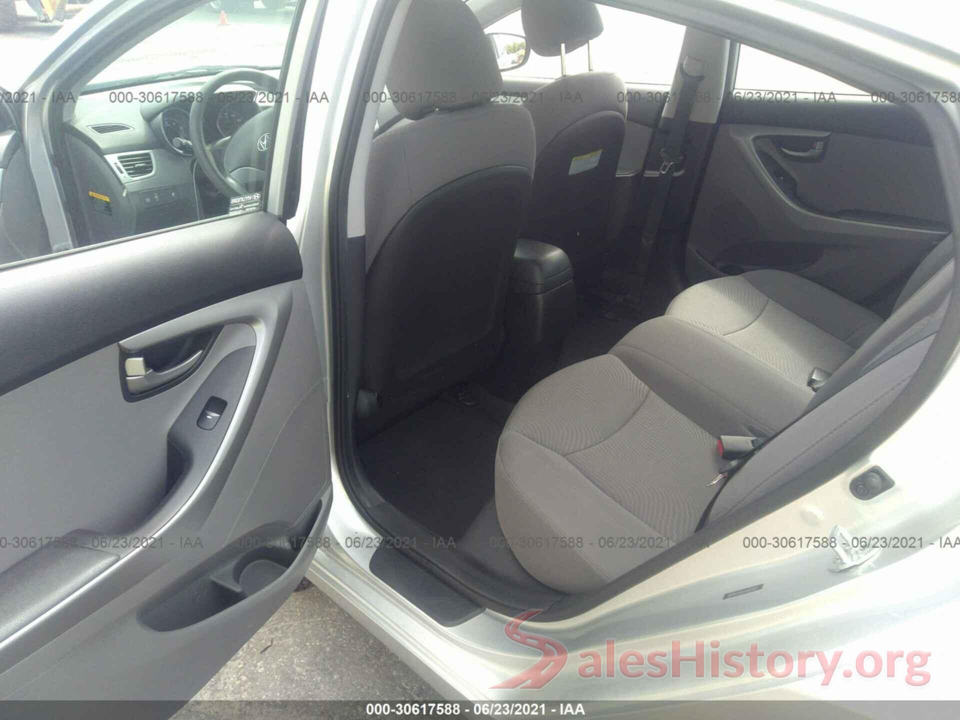 5NPDH4AE6GH665915 2016 HYUNDAI ELANTRA