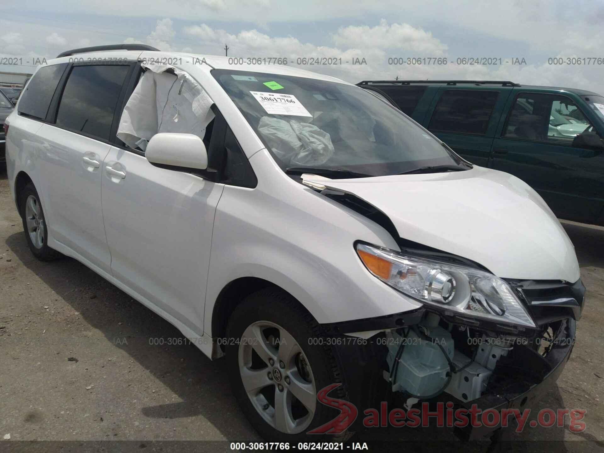 5TDKZ3DC7LS081472 2020 TOYOTA SIENNA