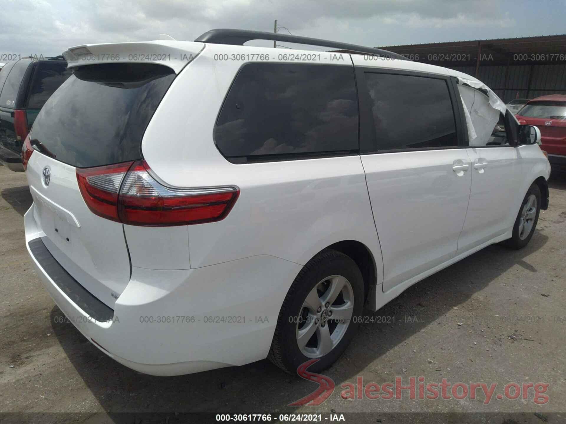 5TDKZ3DC7LS081472 2020 TOYOTA SIENNA