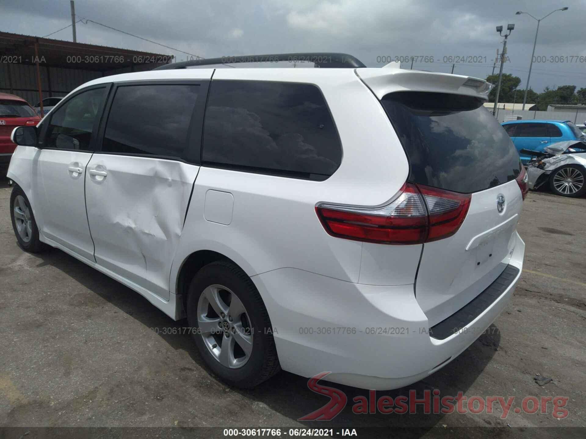 5TDKZ3DC7LS081472 2020 TOYOTA SIENNA