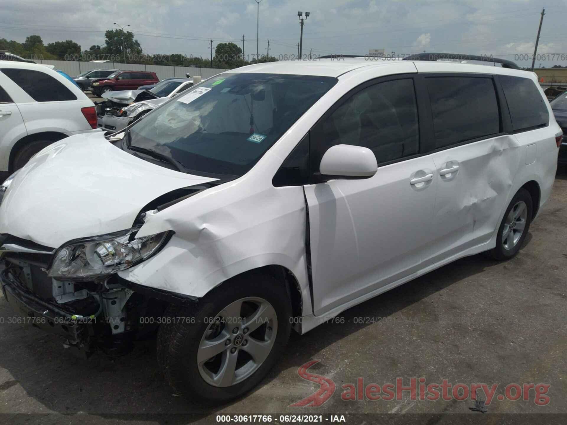 5TDKZ3DC7LS081472 2020 TOYOTA SIENNA