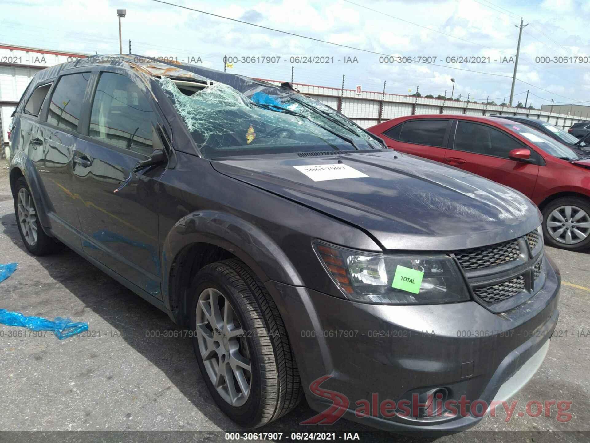 3C4PDCEG5HT619413 2017 DODGE JOURNEY