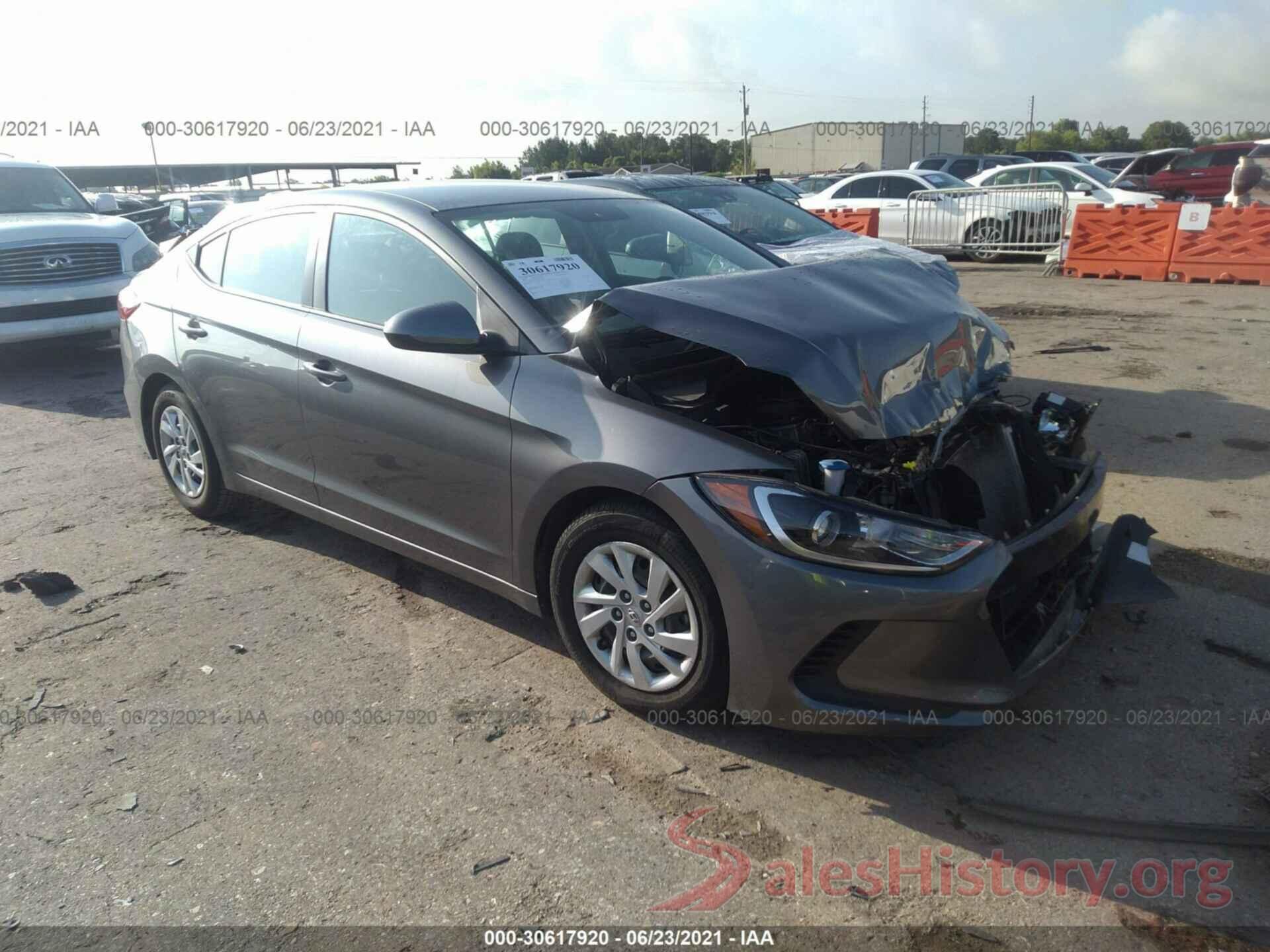 5NPD74LFXJH349501 2018 HYUNDAI ELANTRA