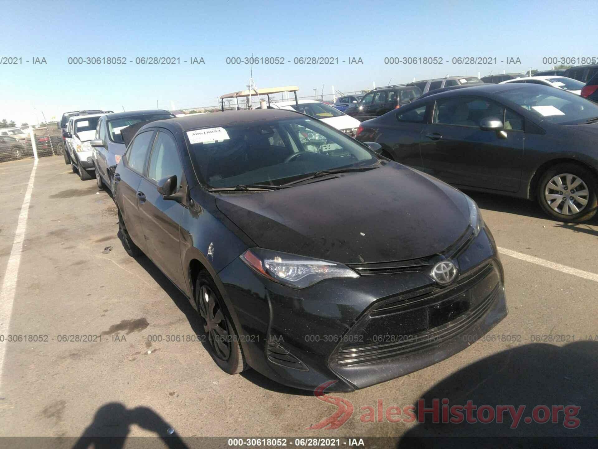 5YFBURHE1JP752315 2018 TOYOTA COROLLA