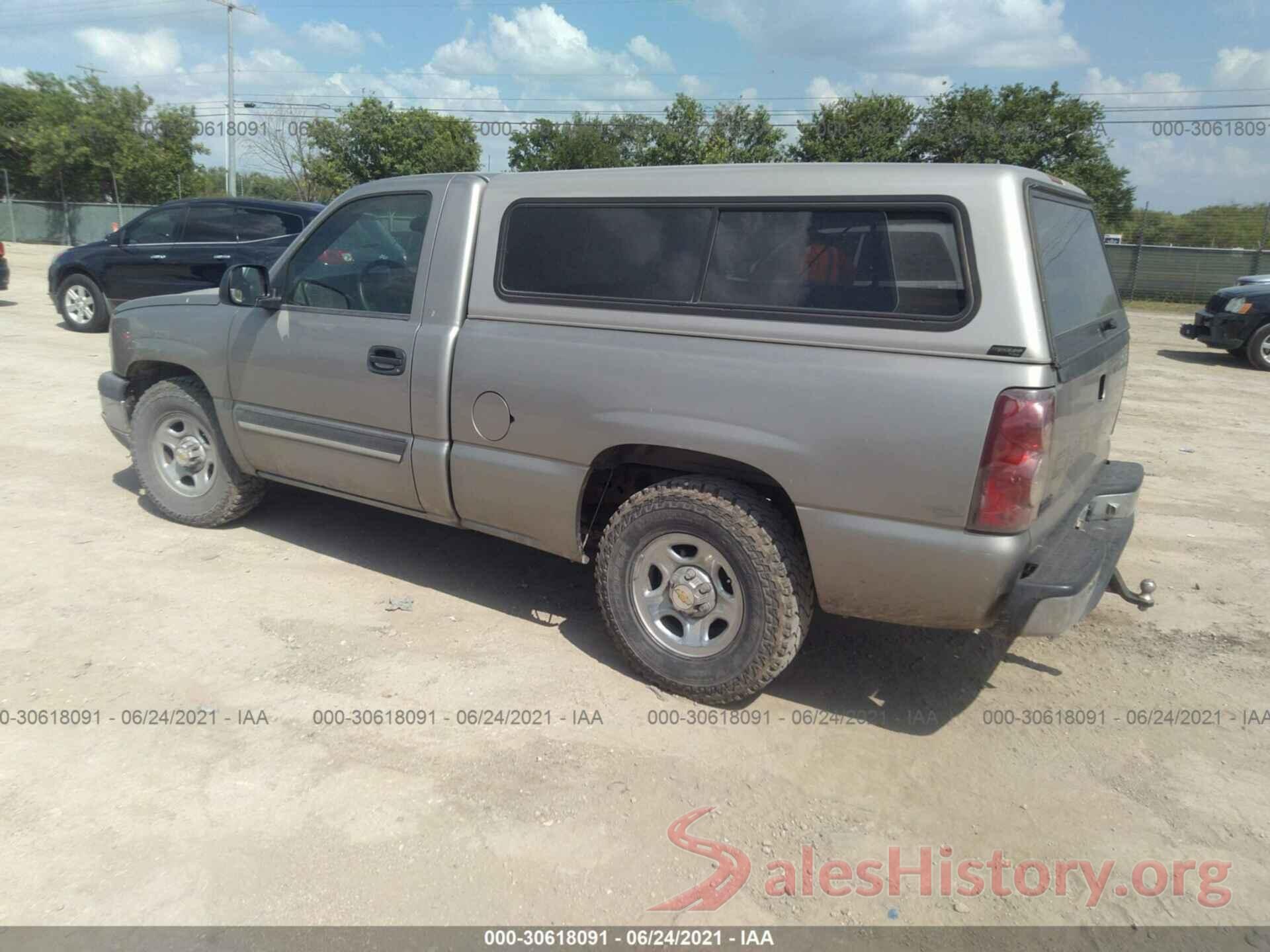 3C4NJDAB6JT255878 2003 CHEVROLET SILVERADO 1500