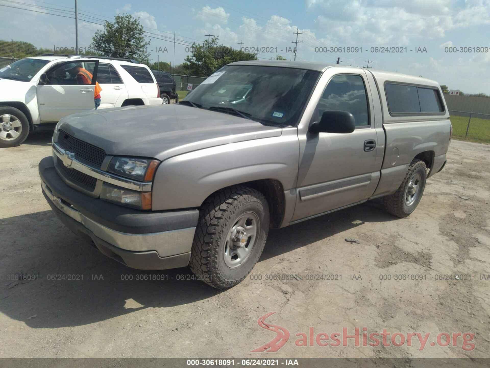 3C4NJDAB6JT255878 2003 CHEVROLET SILVERADO 1500