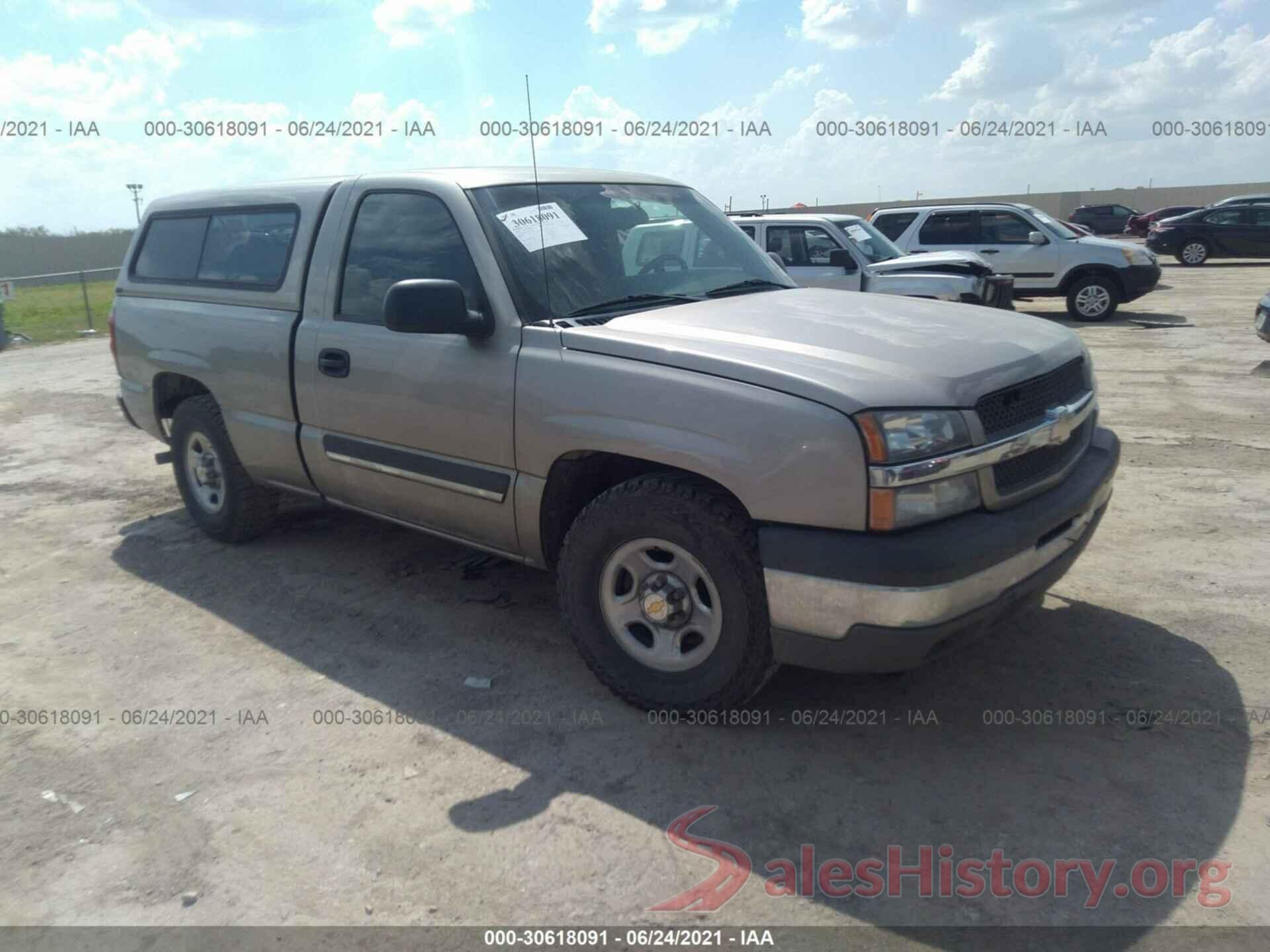 3C4NJDAB6JT255878 2003 CHEVROLET SILVERADO 1500