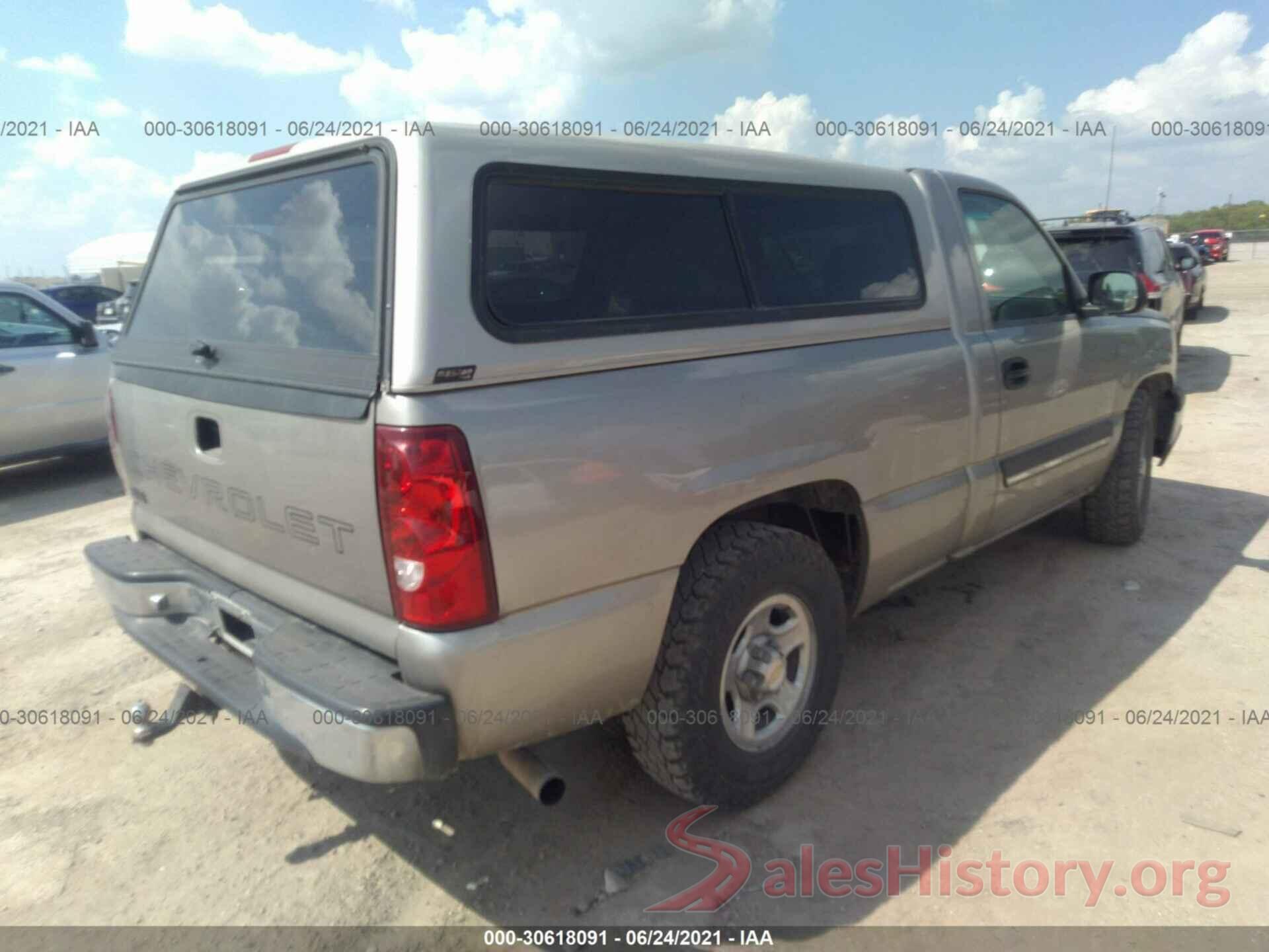 3C4NJDAB6JT255878 2003 CHEVROLET SILVERADO 1500