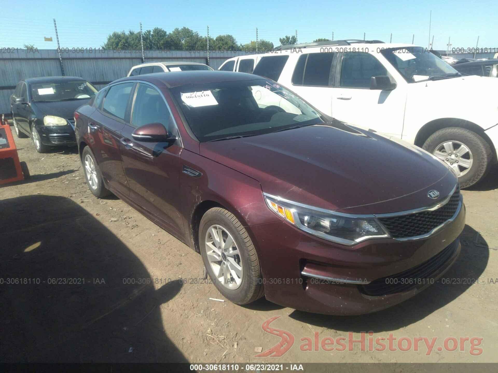 5XXGT4L32JG184974 2018 KIA OPTIMA