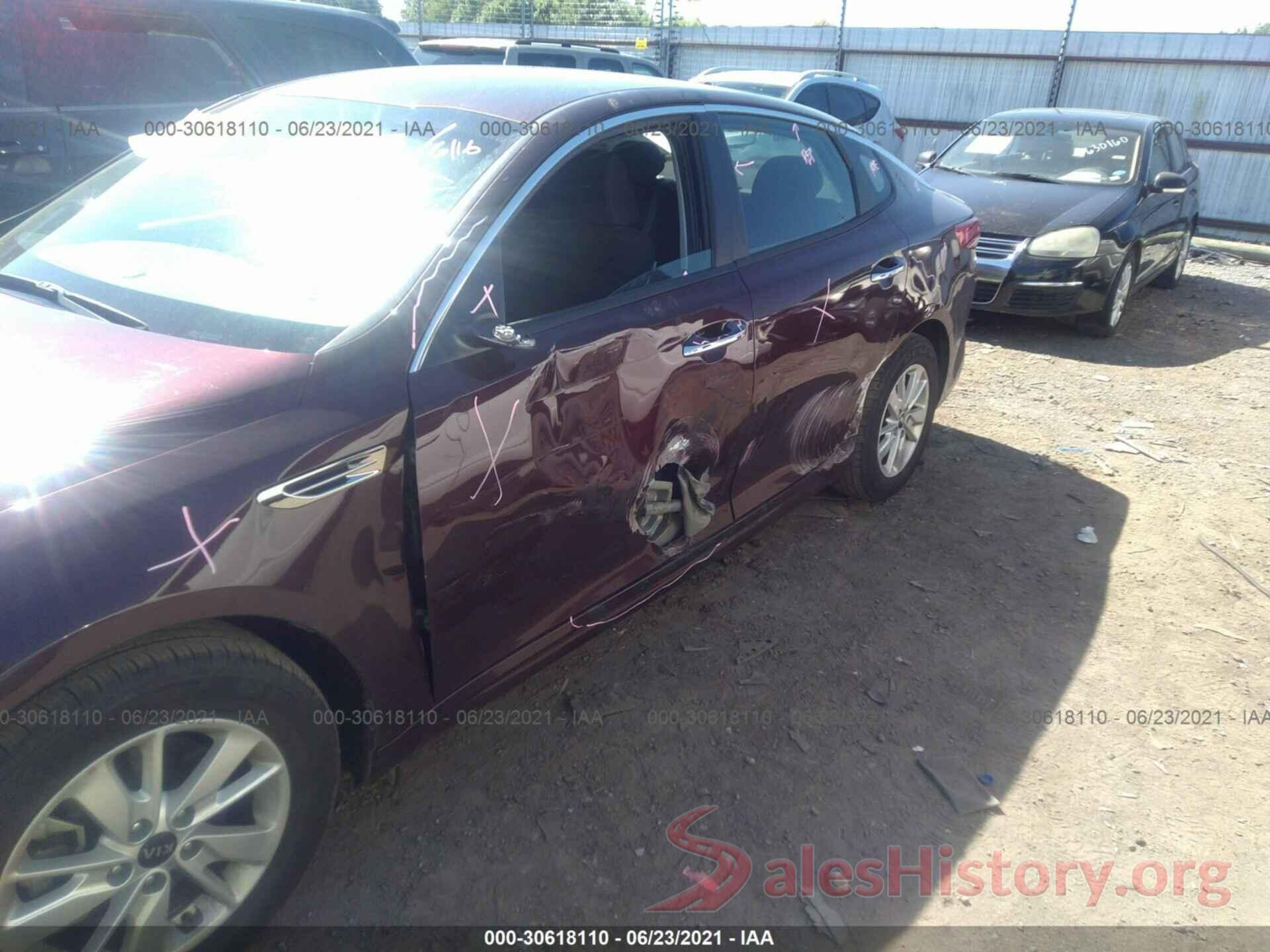 5XXGT4L32JG184974 2018 KIA OPTIMA