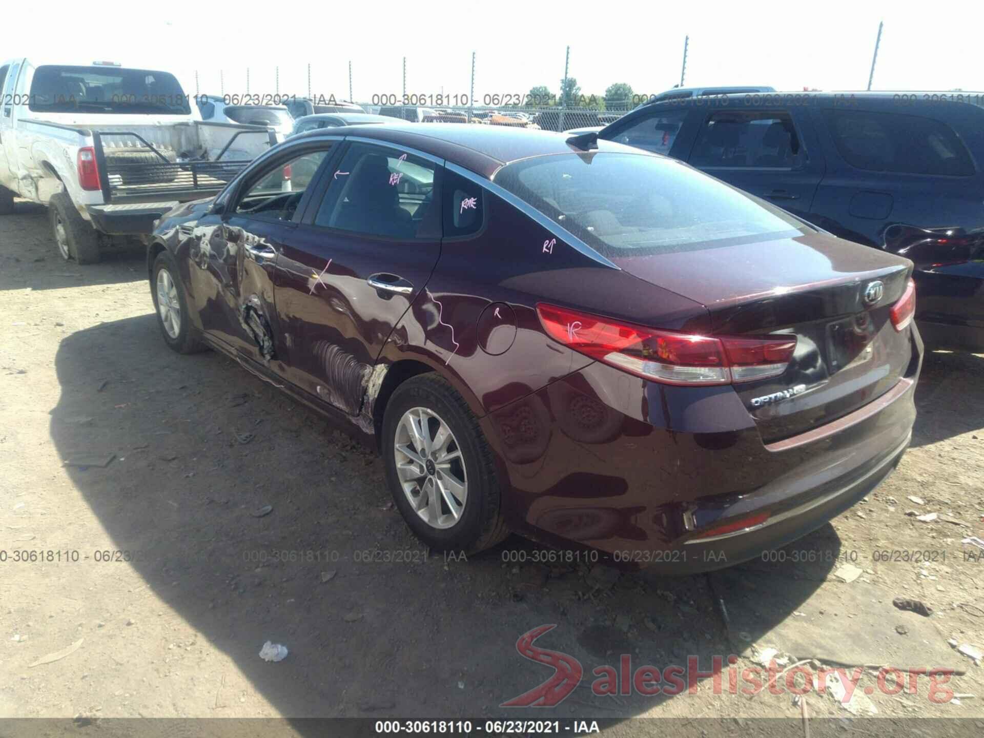 5XXGT4L32JG184974 2018 KIA OPTIMA