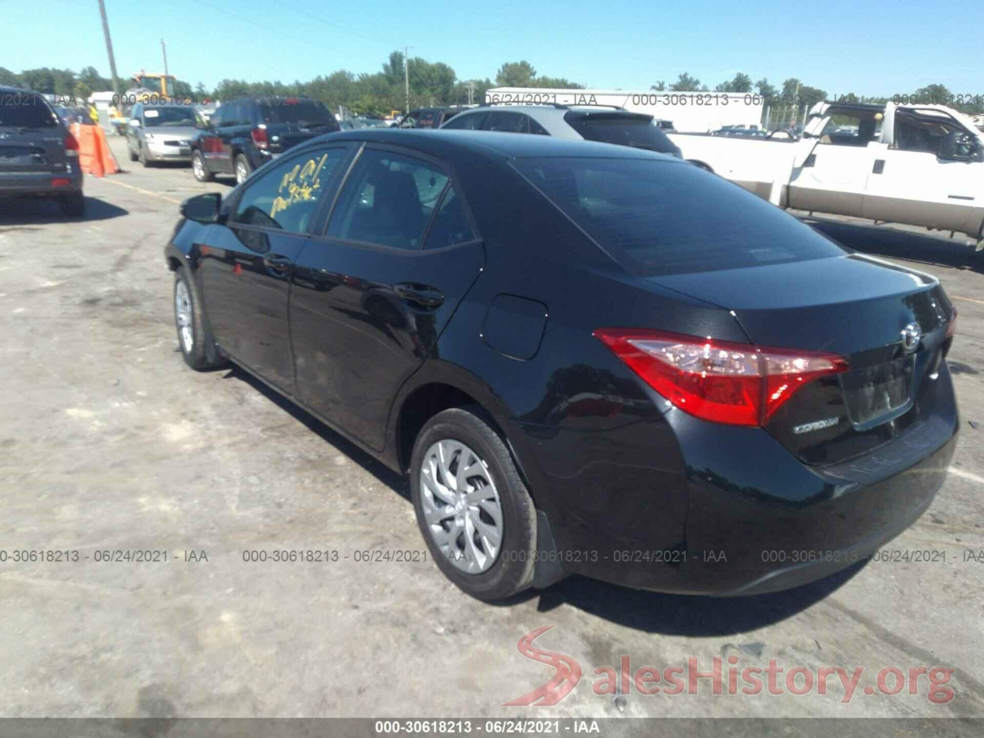 2T1BURHE1KC176887 2019 TOYOTA COROLLA