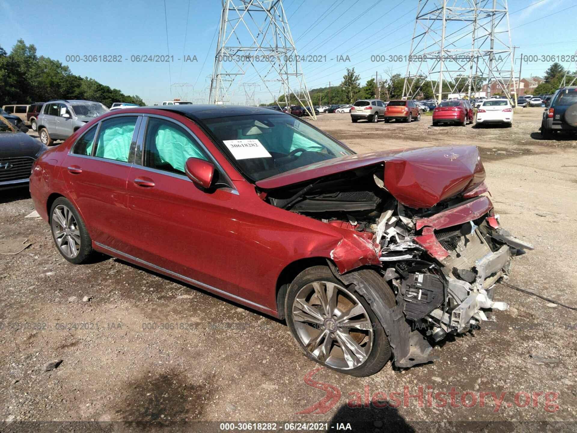 55SWF4KB2GU106541 2016 MERCEDES-BENZ C-CLASS