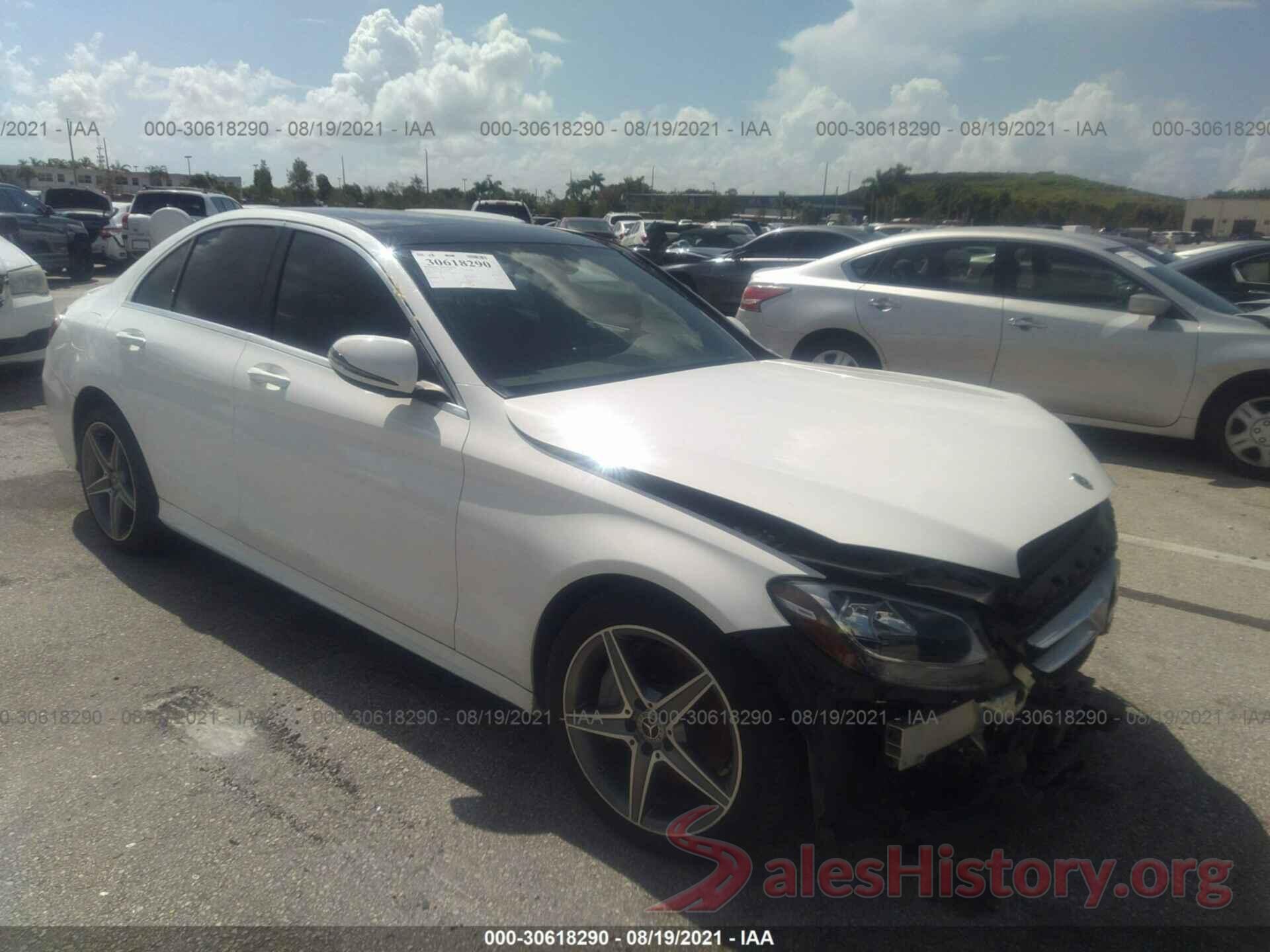 WDDWF4JB9JR348219 2018 MERCEDES-BENZ C-CLASS