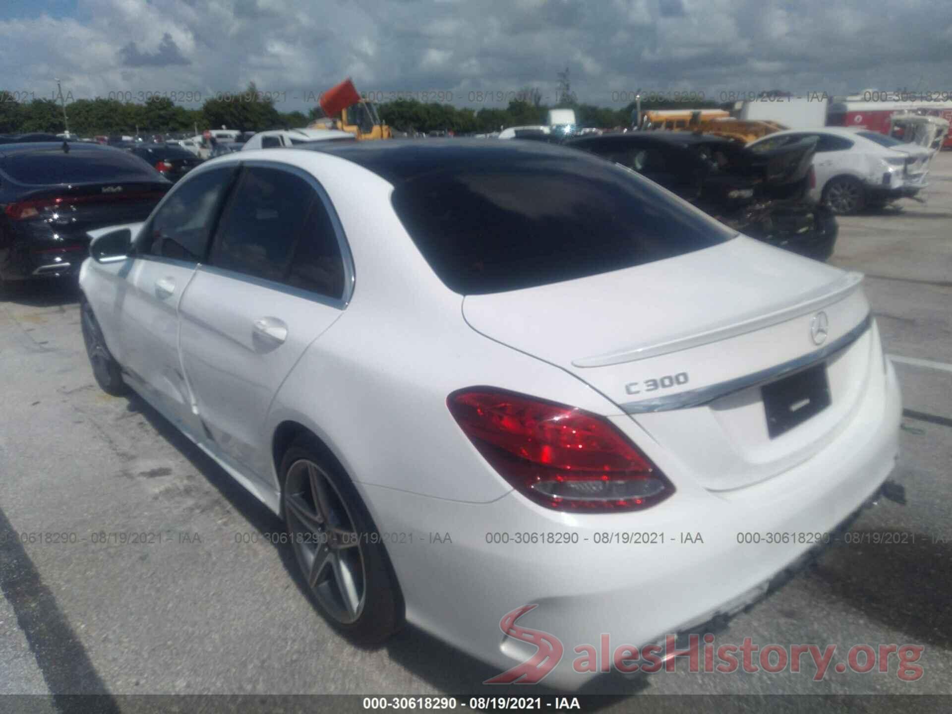 WDDWF4JB9JR348219 2018 MERCEDES-BENZ C-CLASS