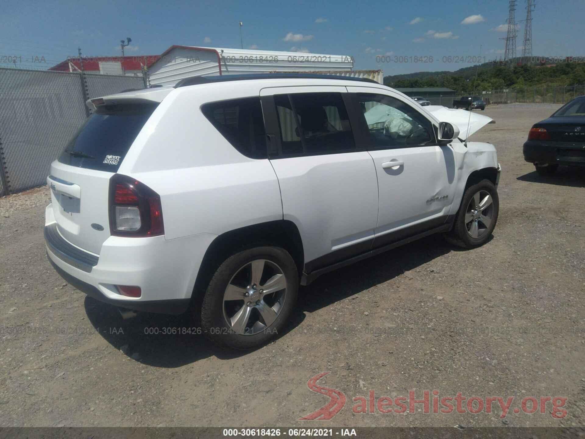 1C4NJDEBXGD784999 2016 JEEP COMPASS