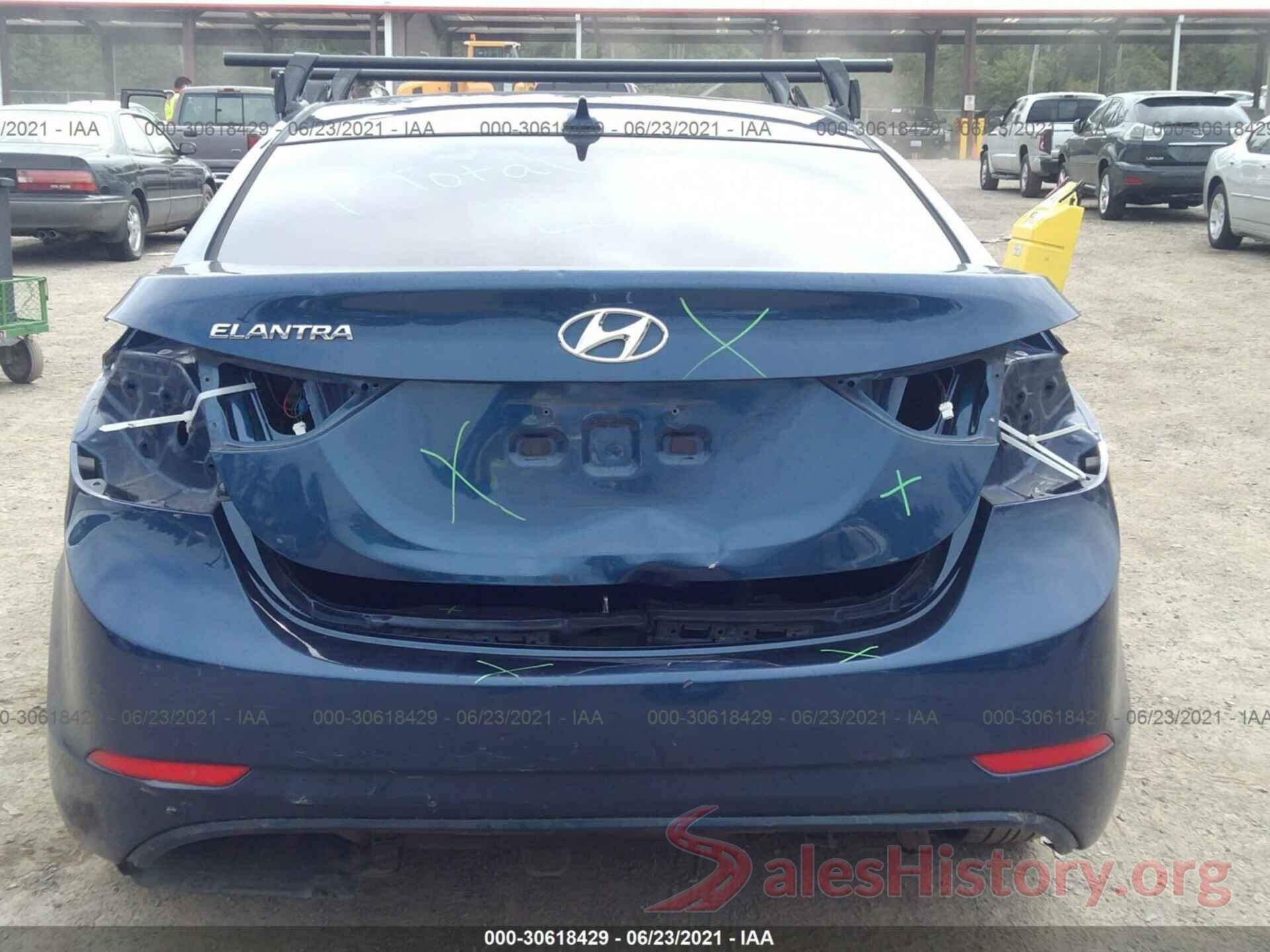 5NPDH4AE5GH682656 2016 HYUNDAI ELANTRA