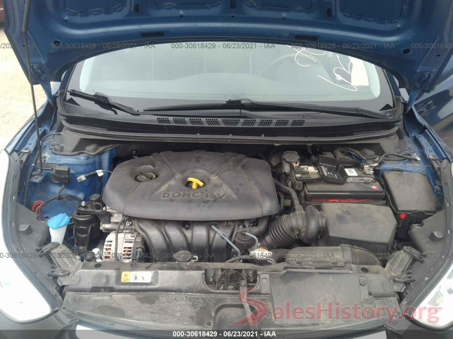 5NPDH4AE5GH682656 2016 HYUNDAI ELANTRA