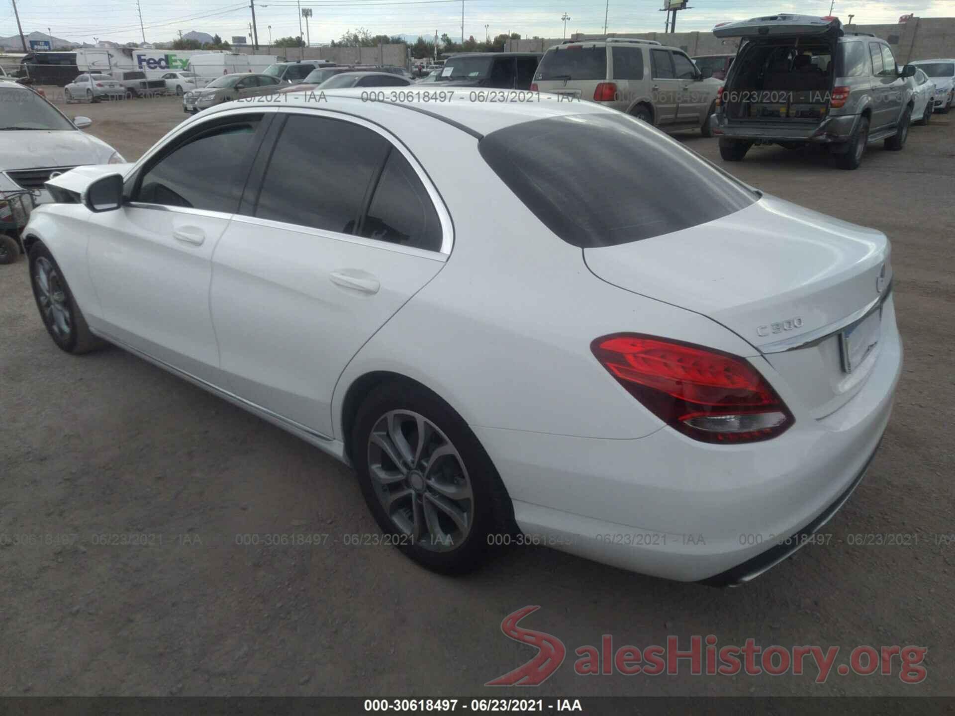 55SWF4JB8HU187578 2017 MERCEDES-BENZ C-CLASS