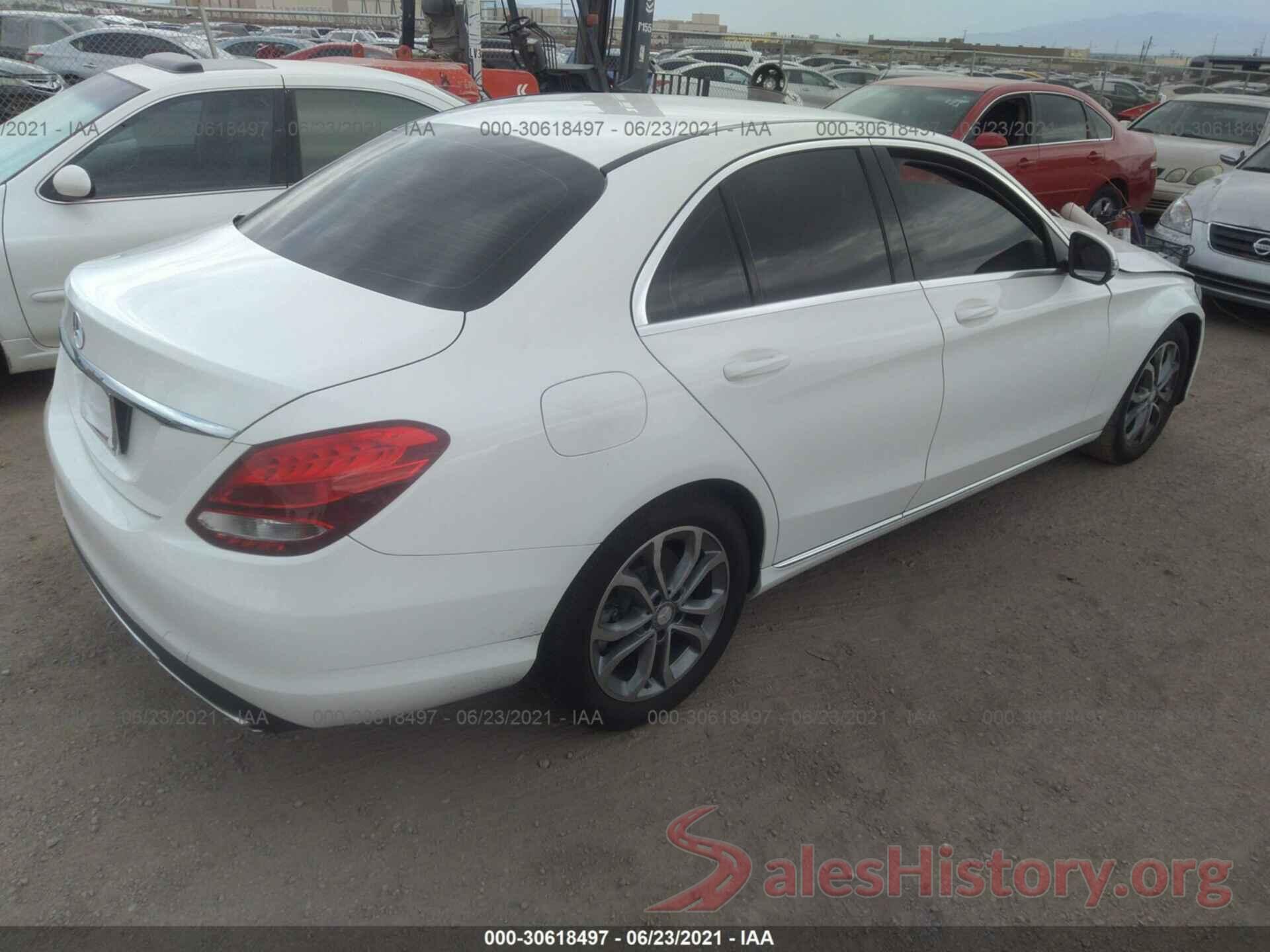 55SWF4JB8HU187578 2017 MERCEDES-BENZ C-CLASS