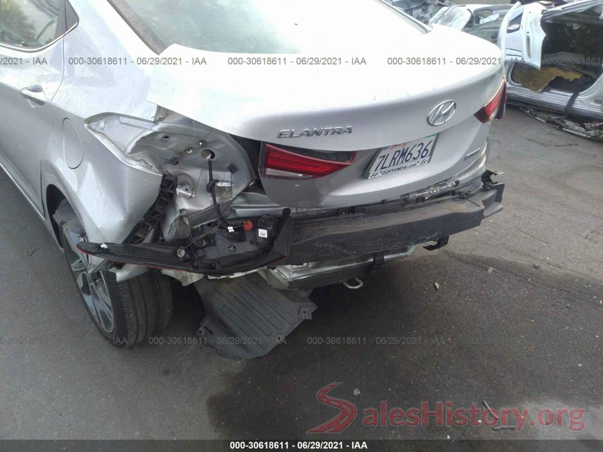 KMHDH4AE5GU515604 2016 HYUNDAI ELANTRA