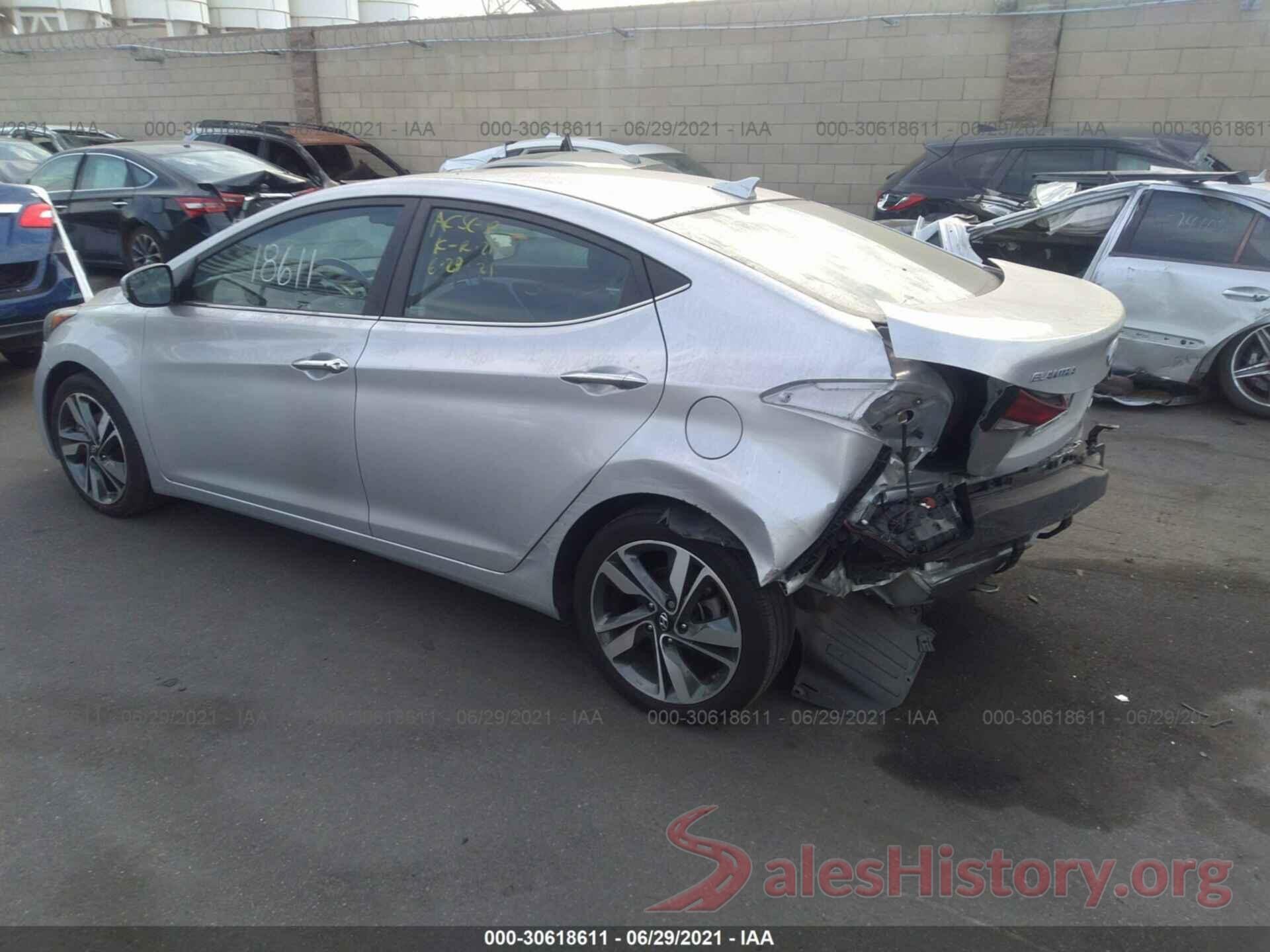 KMHDH4AE5GU515604 2016 HYUNDAI ELANTRA