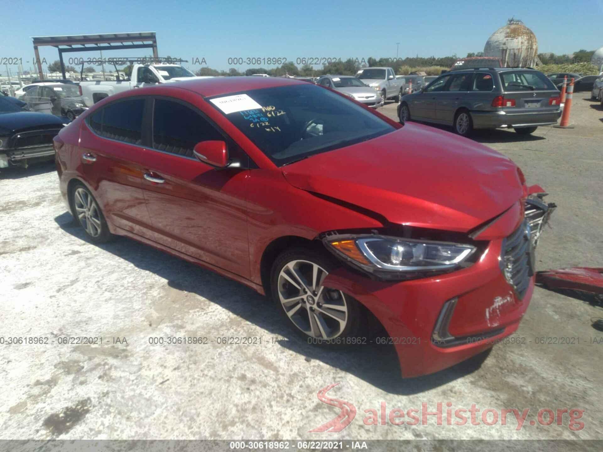 5NPD84LF7HH046117 2017 HYUNDAI ELANTRA