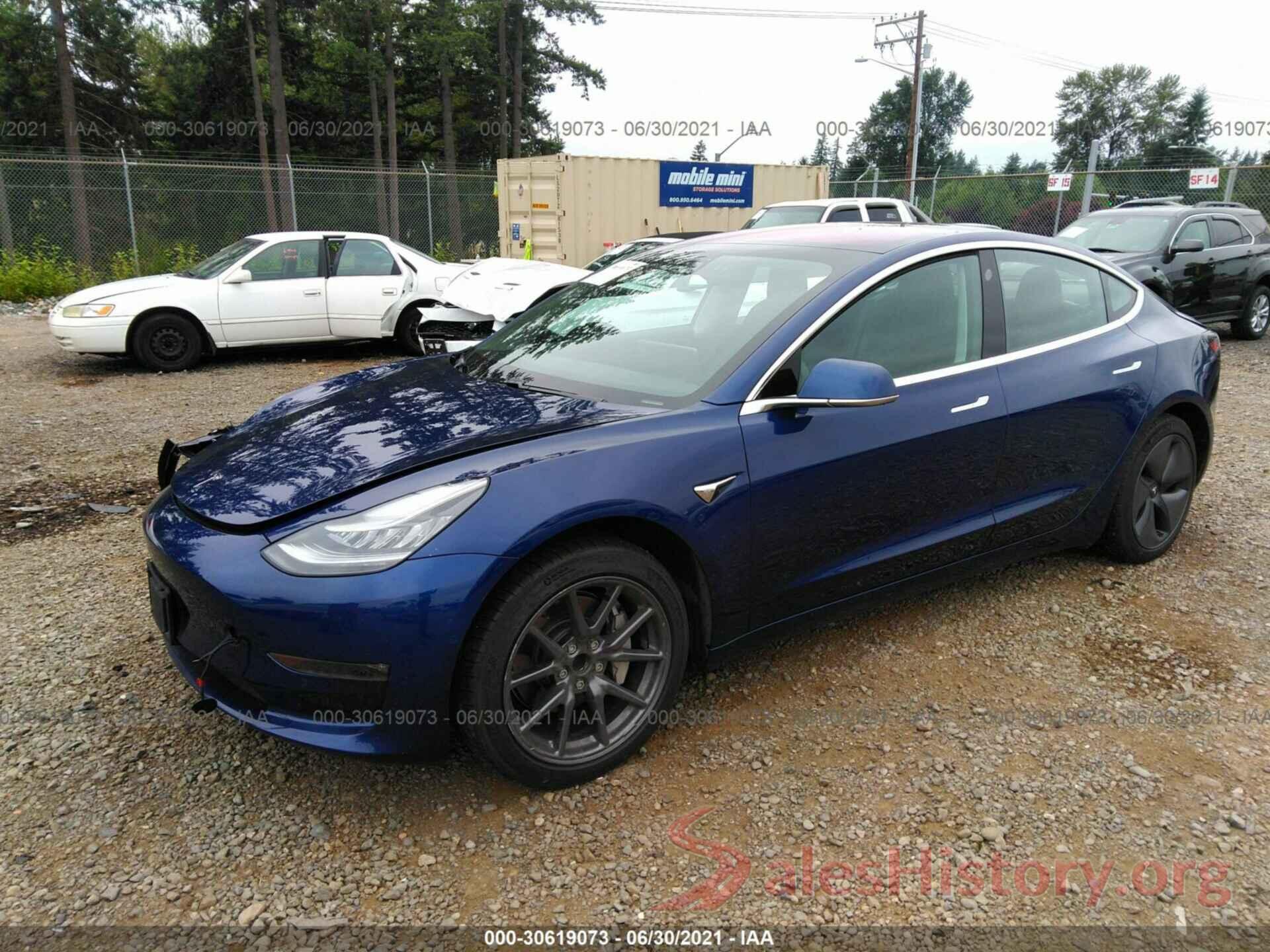 5YJ3E1EA7JF019539 2018 TESLA MODEL 3