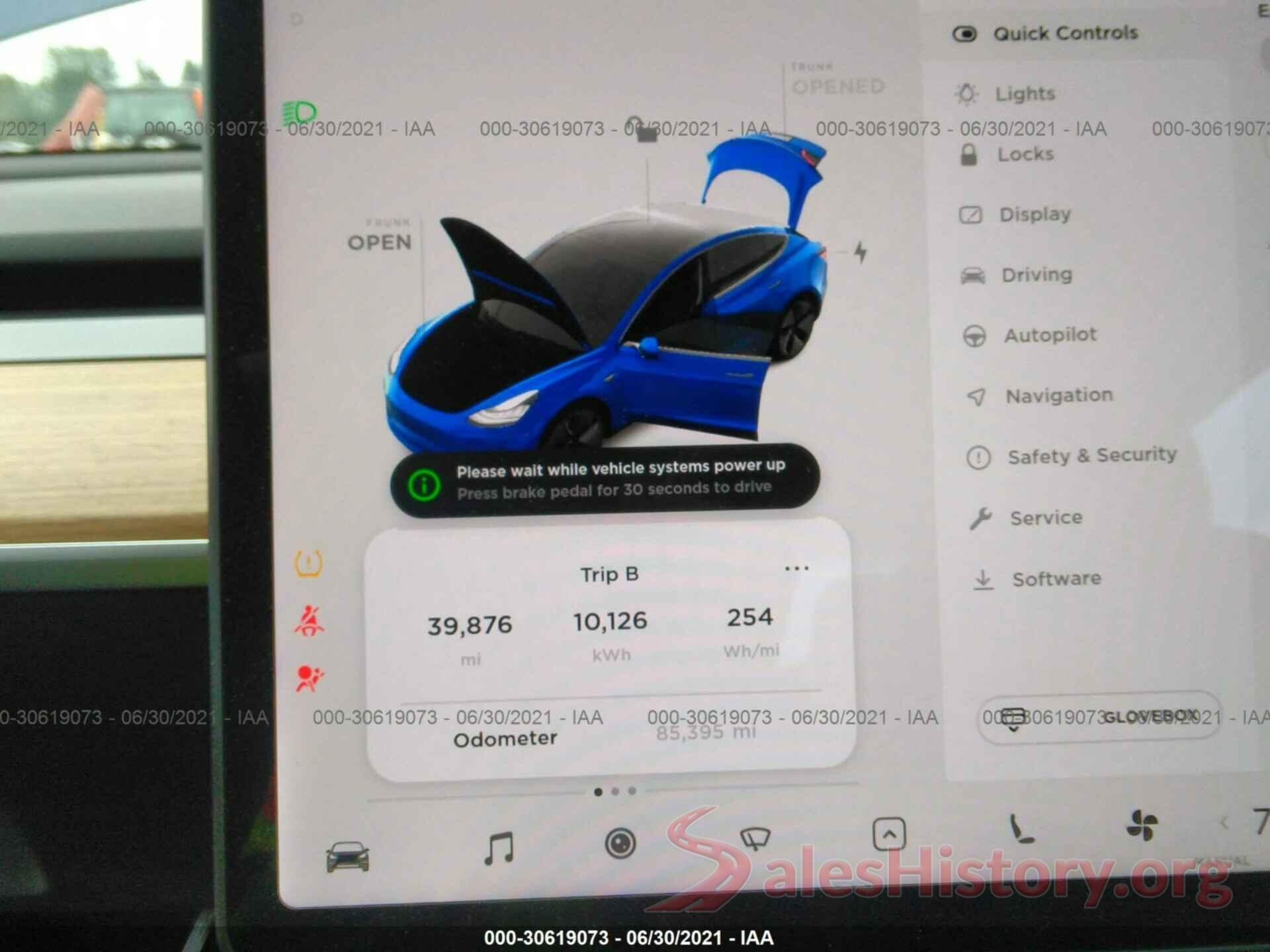 5YJ3E1EA7JF019539 2018 TESLA MODEL 3